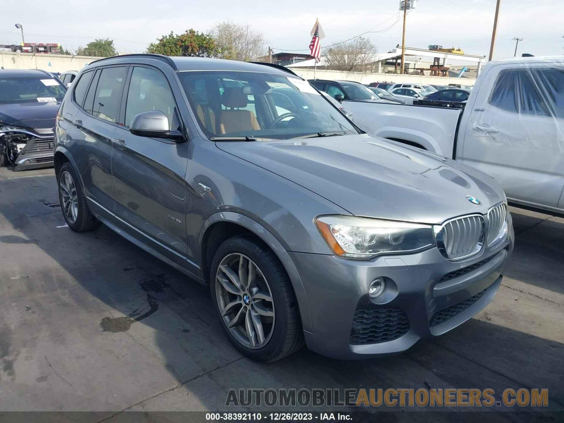 5UXWX7C54H0U39802 BMW X3 2017