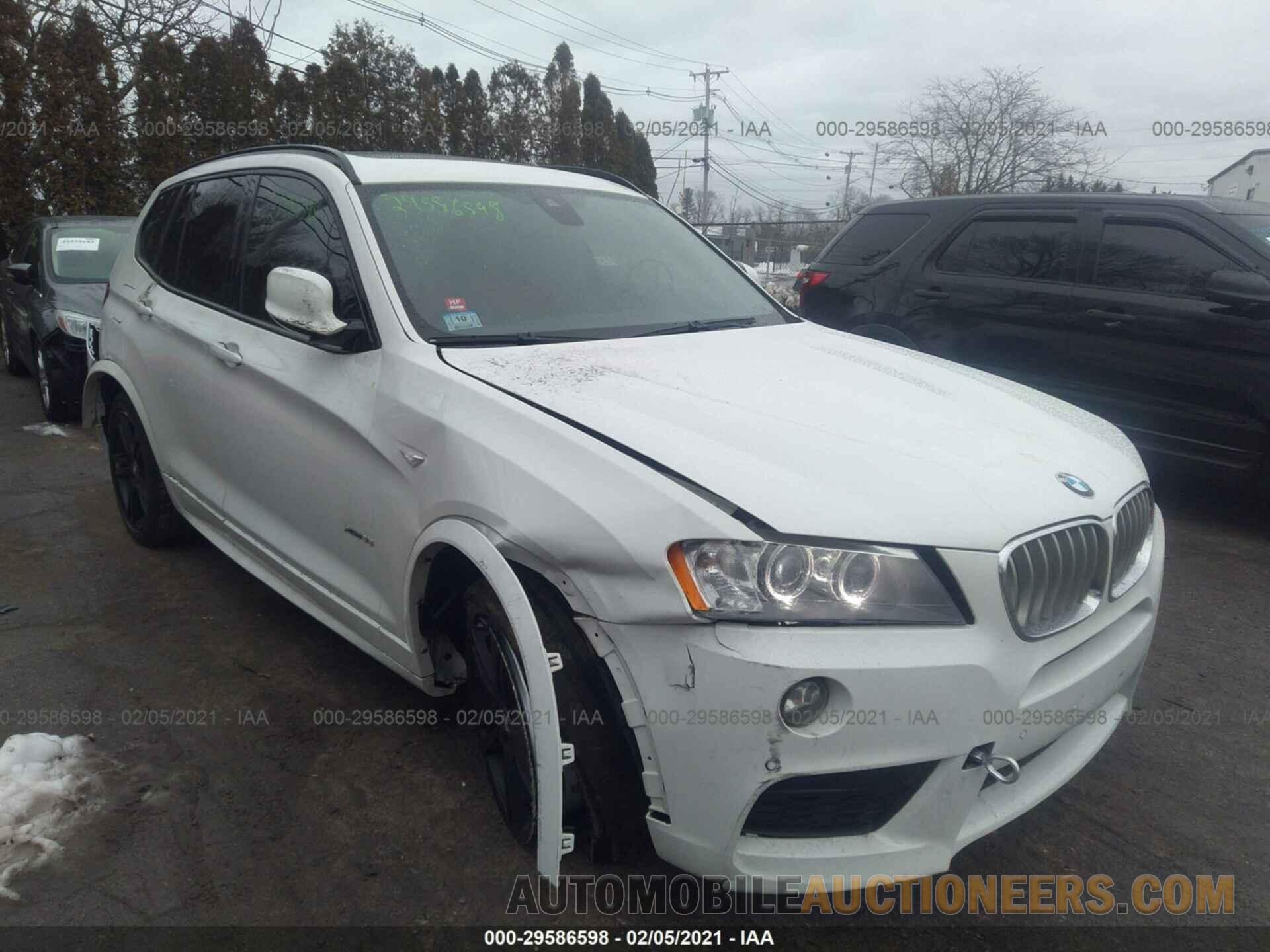 5UXWX7C55DL982598 BMW X3 2013