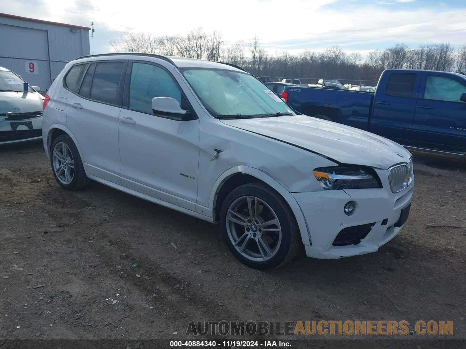 5UXWX7C55E0E75318 BMW X3 2014