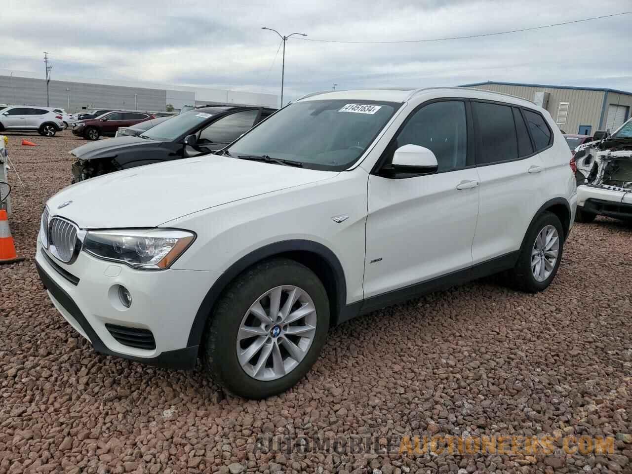 5UXWX7C55F0K31666 BMW X3 2015