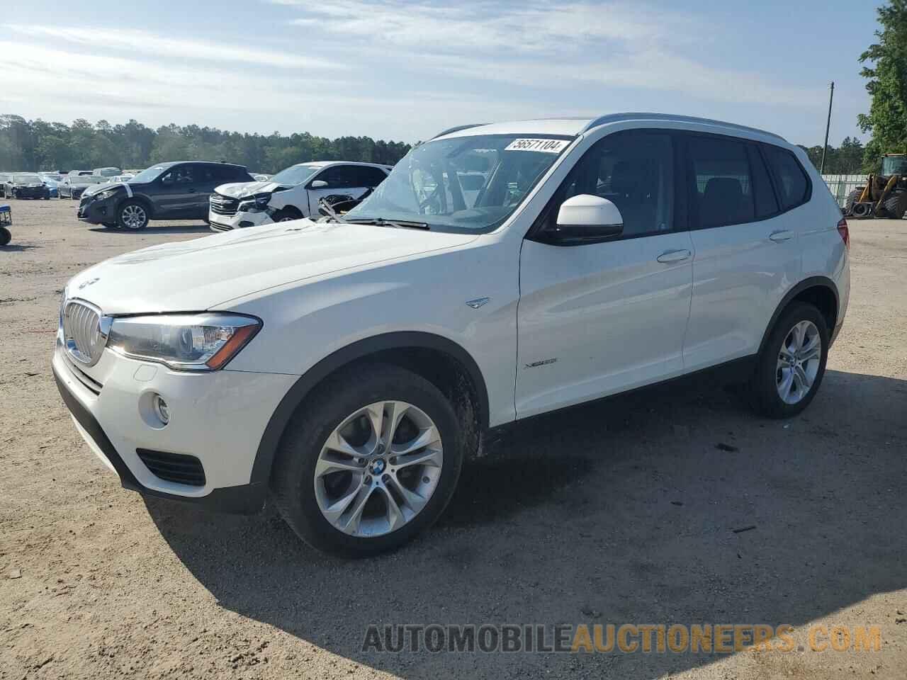 5UXWX7C55F0K32042 BMW X3 2015