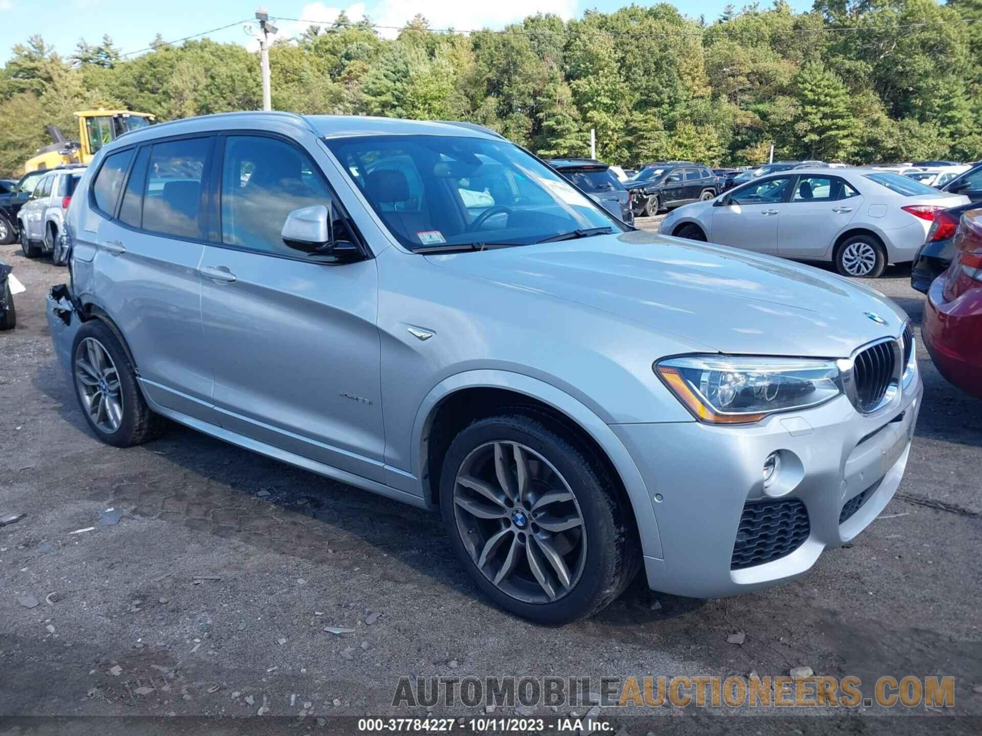 5UXWX7C55F0K32722 BMW X3 2015