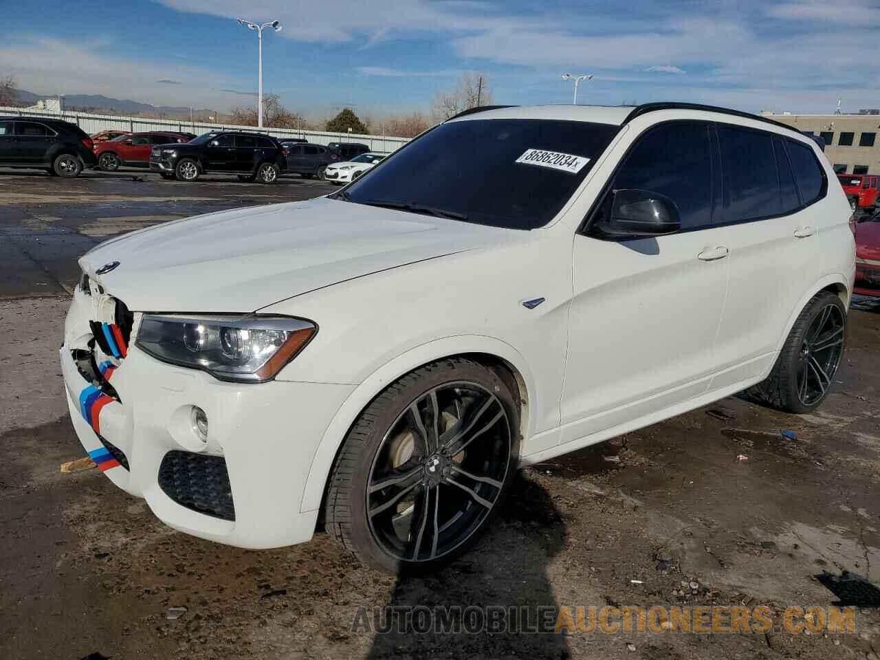 5UXWX7C55F0K32929 BMW X3 2015