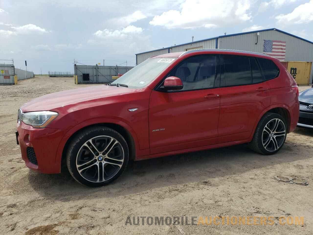 5UXWX7C55F0K33109 BMW X3 2015