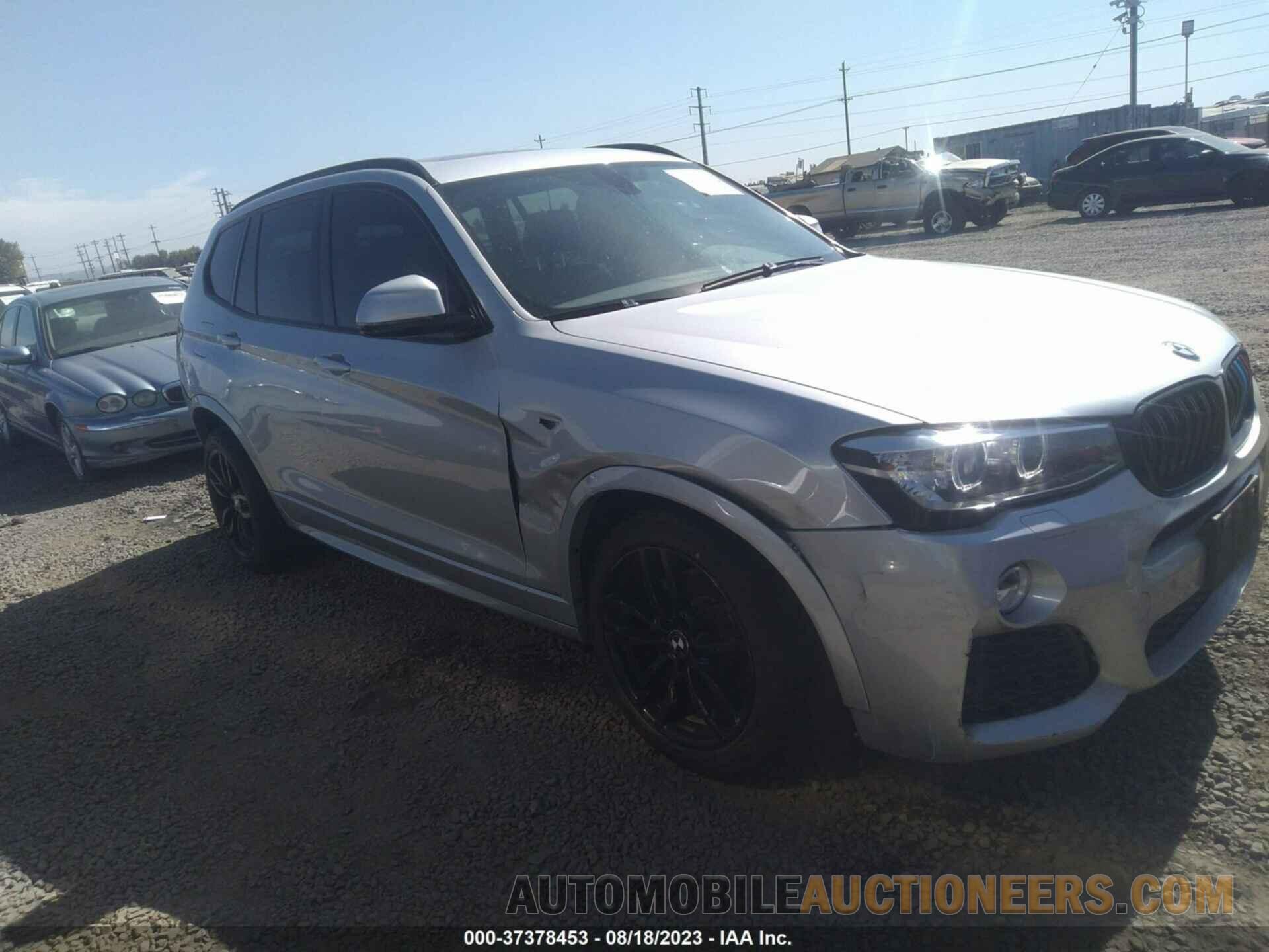 5UXWX7C55F0K35264 BMW X3 2015