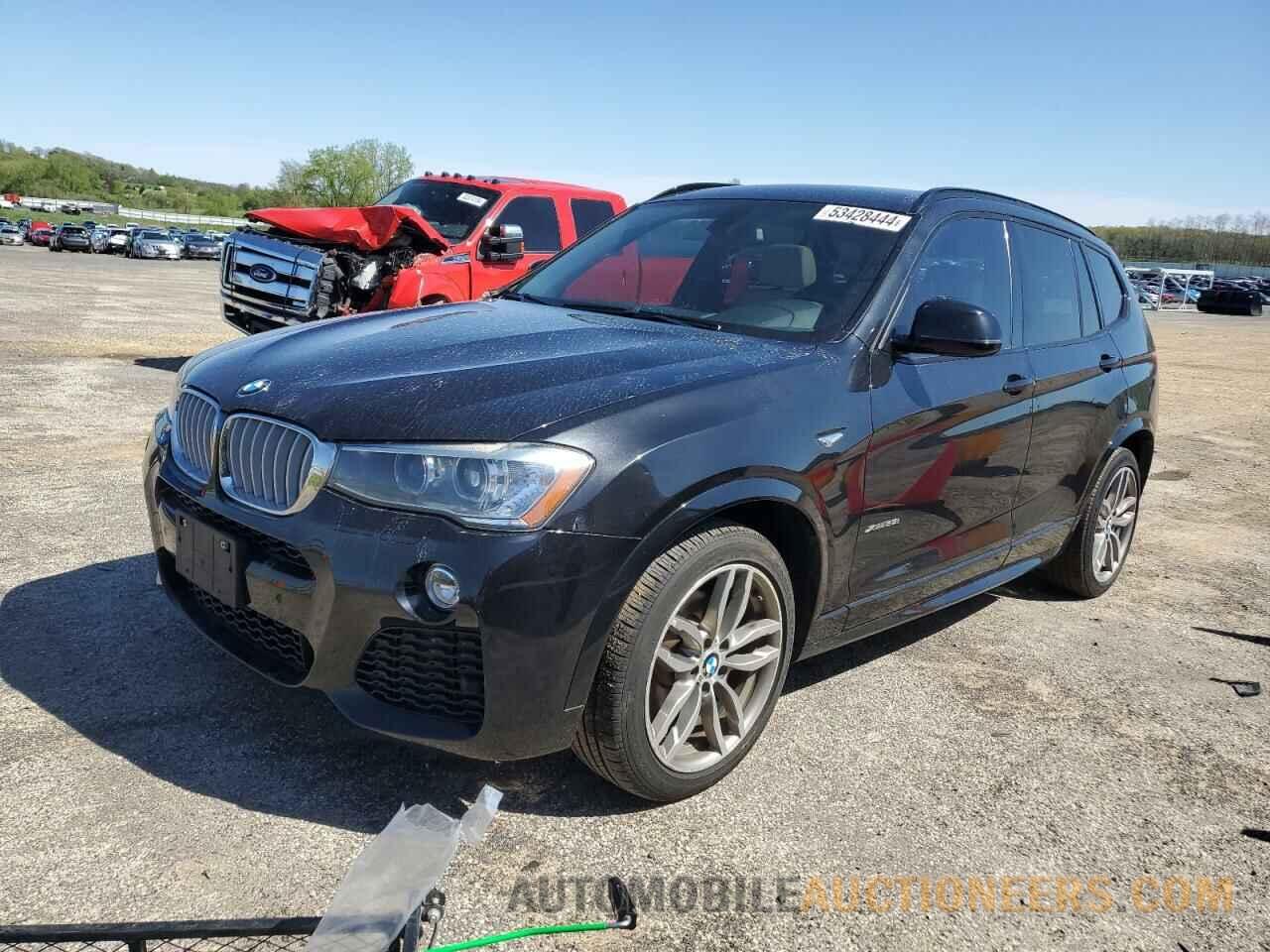 5UXWX7C55G0R17434 BMW X3 2016