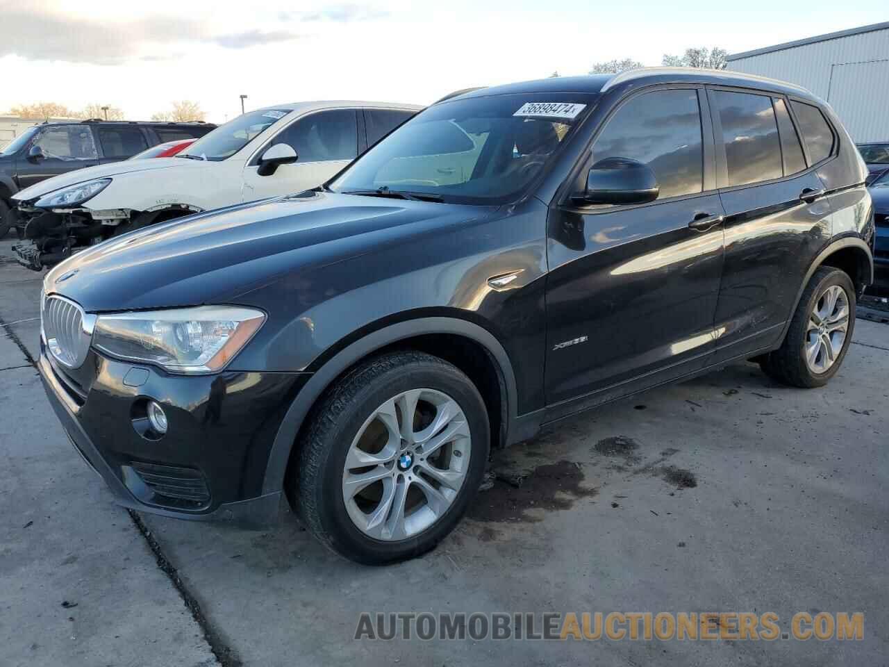 5UXWX7C55G0R17658 BMW X3 2016