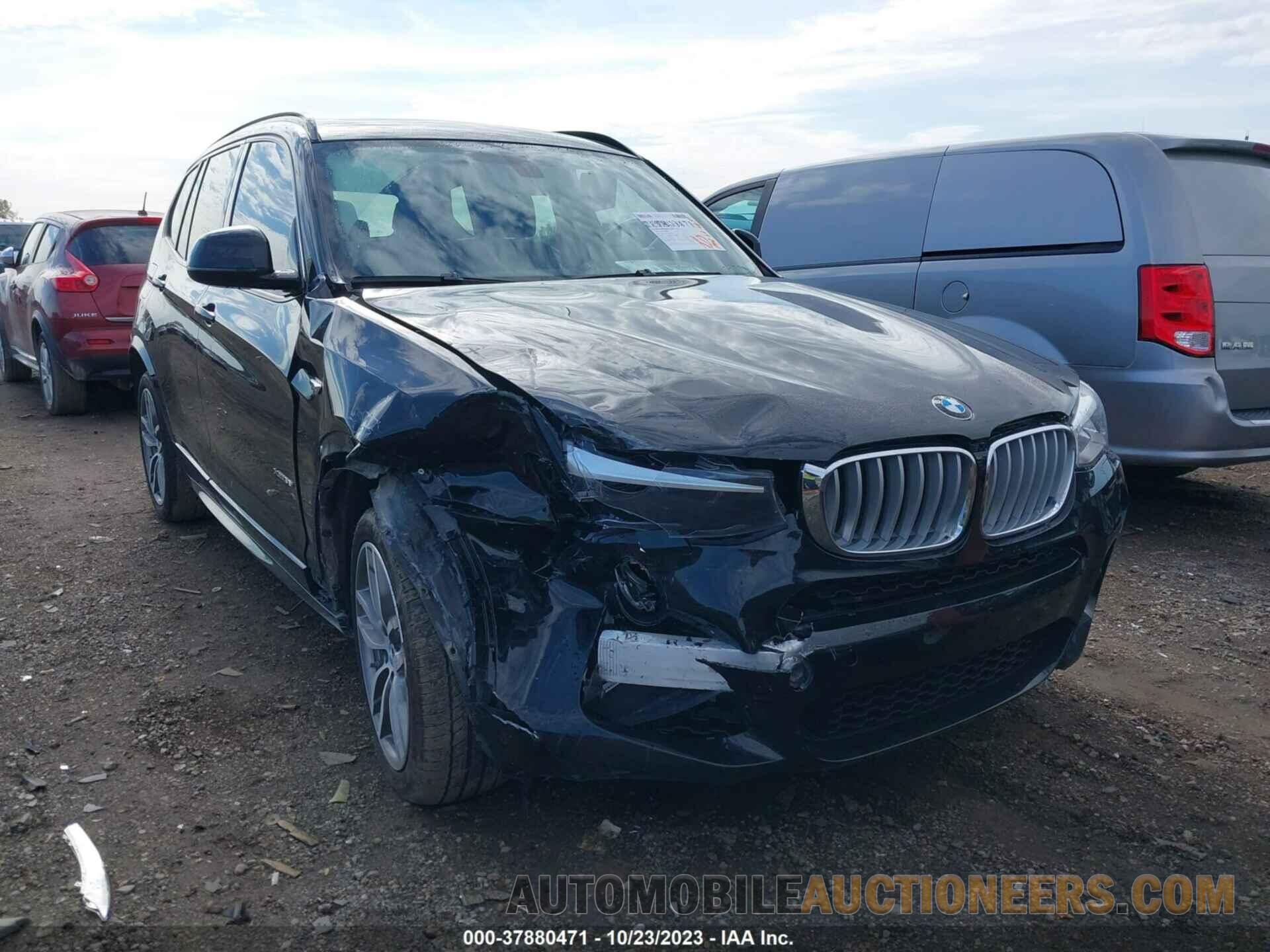 5UXWX7C55G0R18325 BMW X3 2016