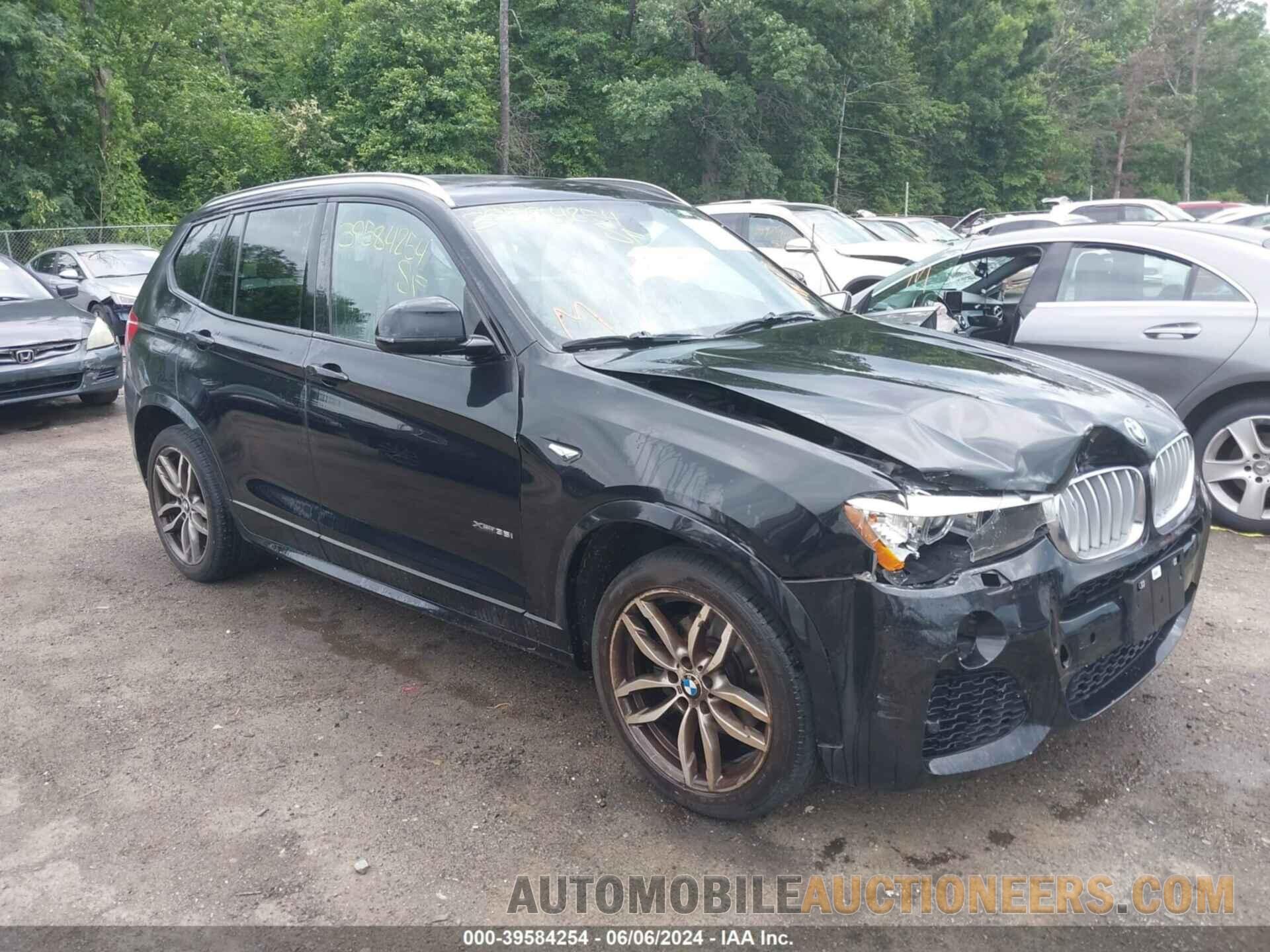 5UXWX7C55G0S16036 BMW X3 2016