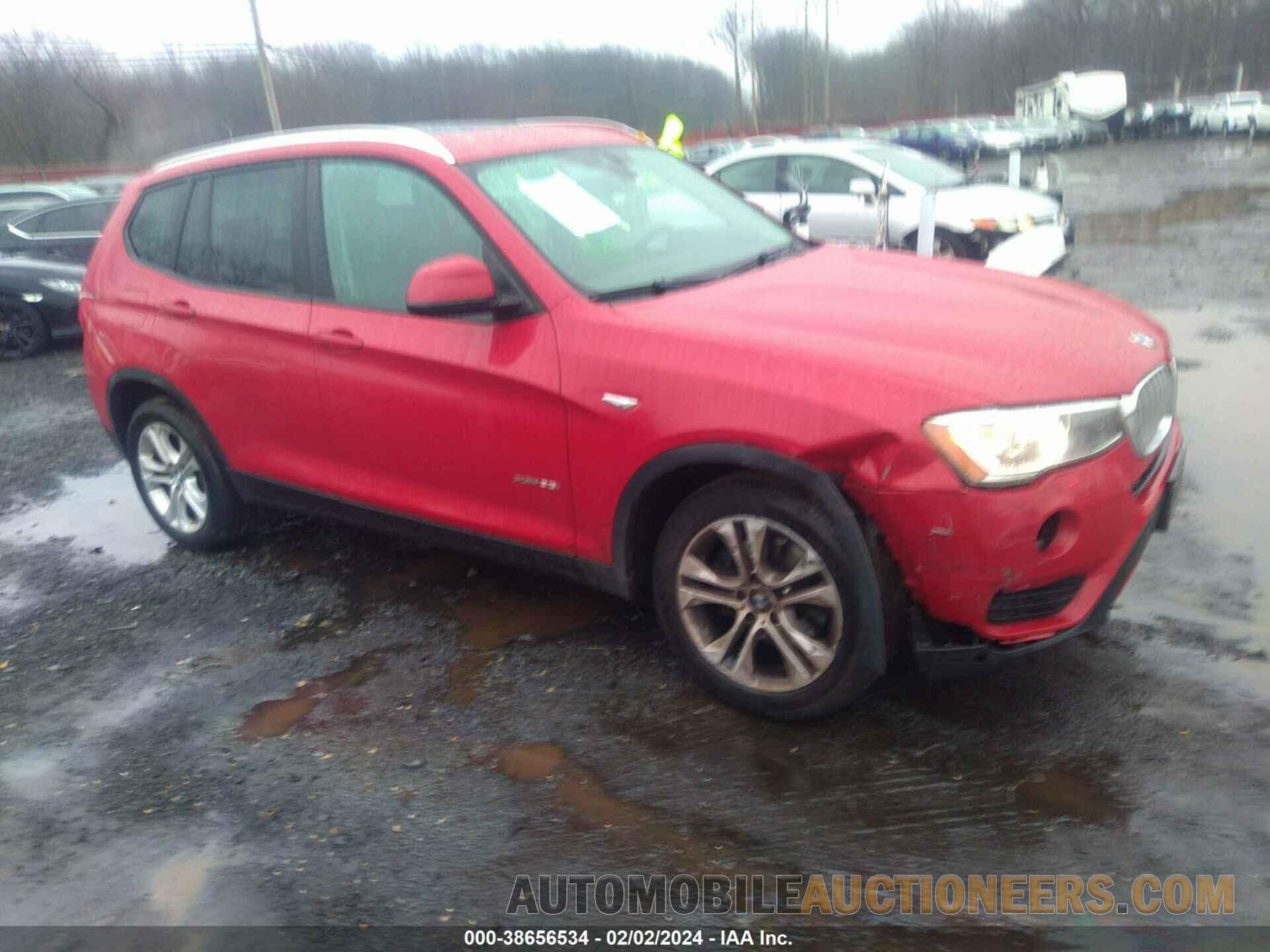 5UXWX7C55G0S17932 BMW X3 2016