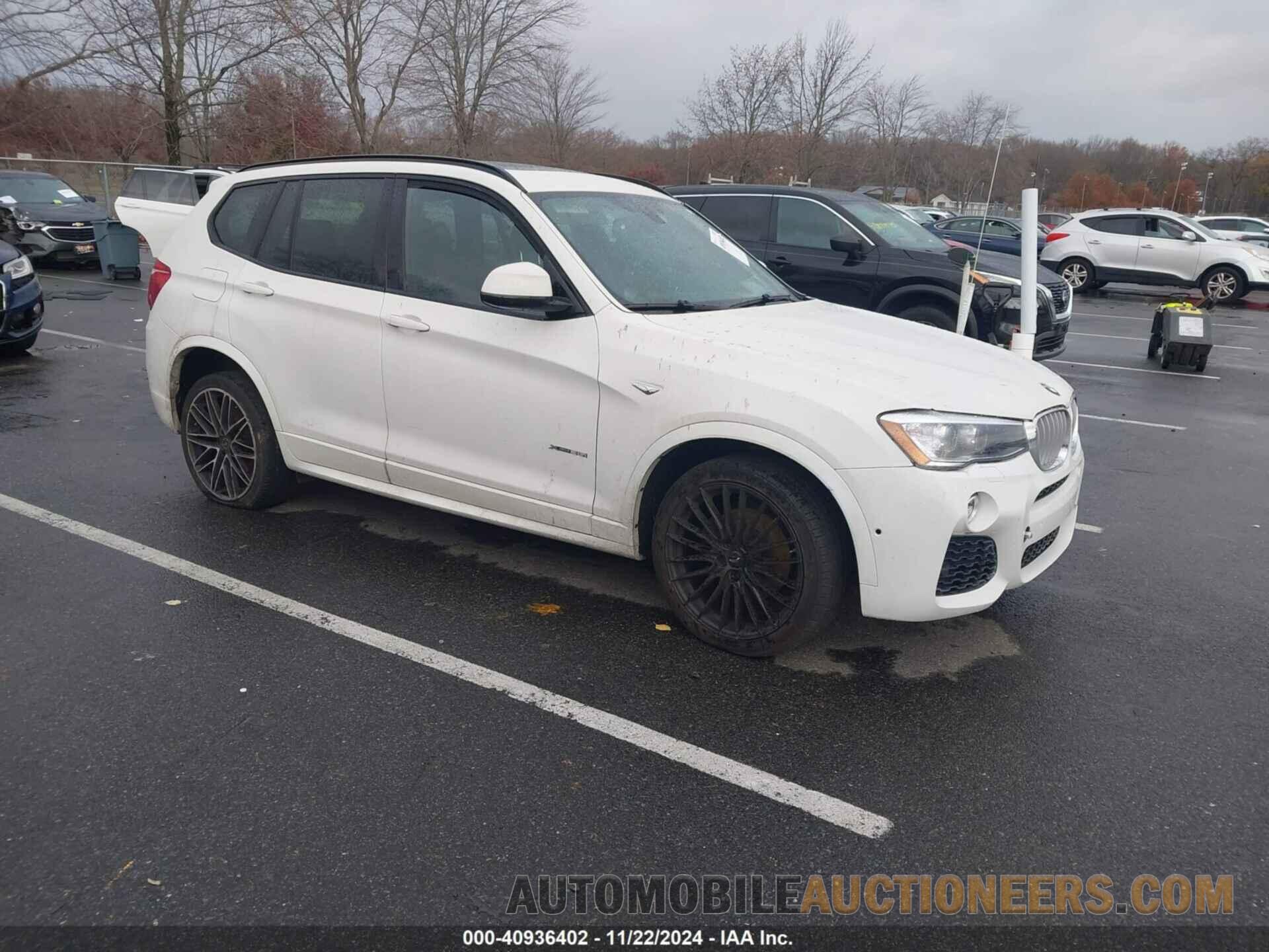 5UXWX7C55H0S19214 BMW X3 2017