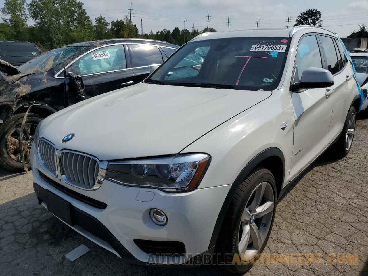 5UXWX7C55H0U41817 BMW X3 2017