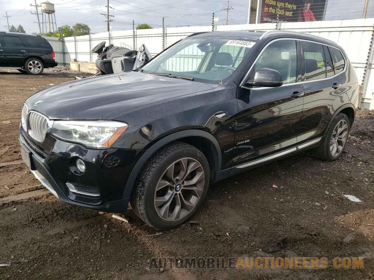 5UXWX7C56F0K31711 BMW X3 2015