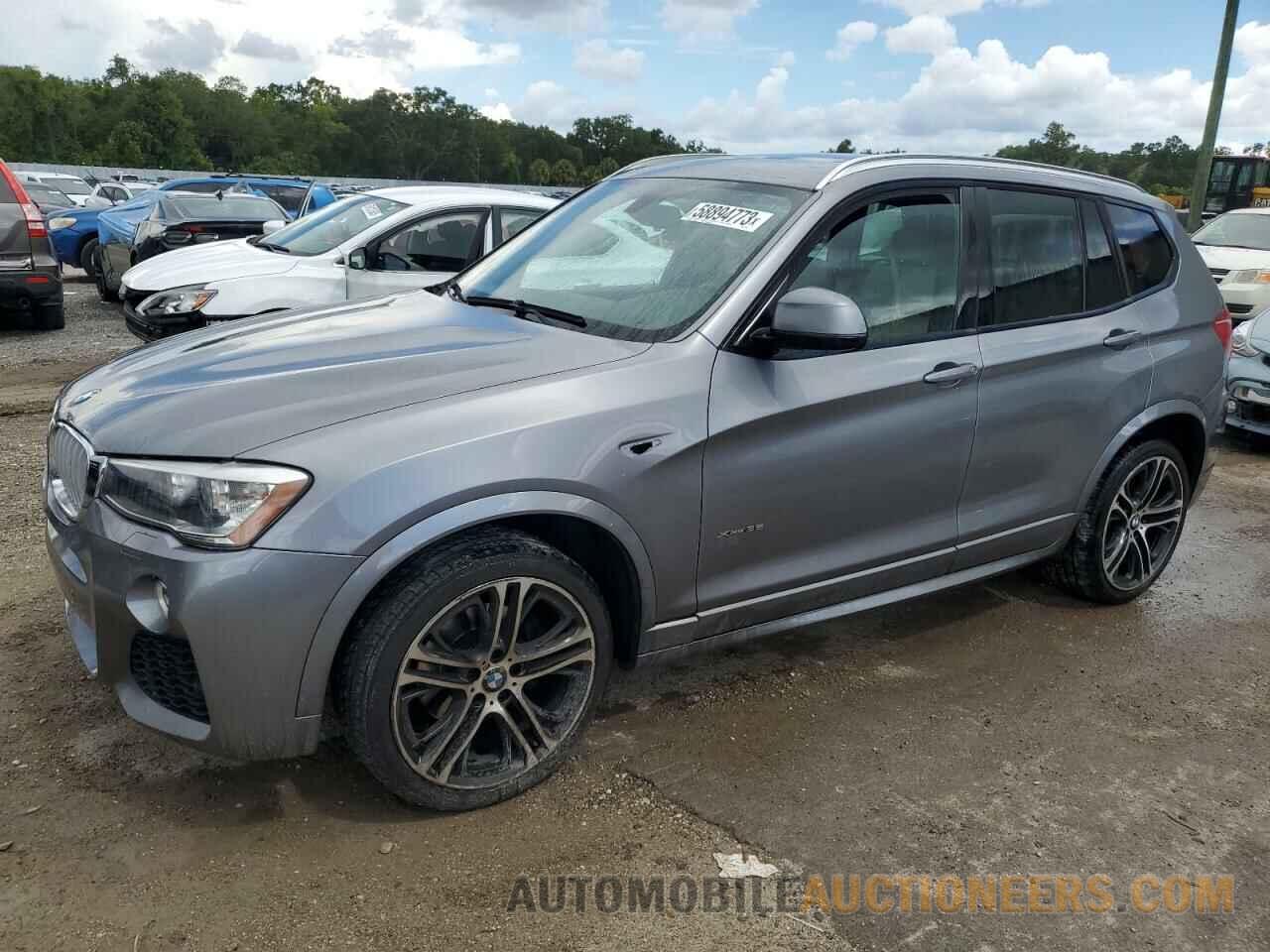 5UXWX7C56F0K32762 BMW X3 2015