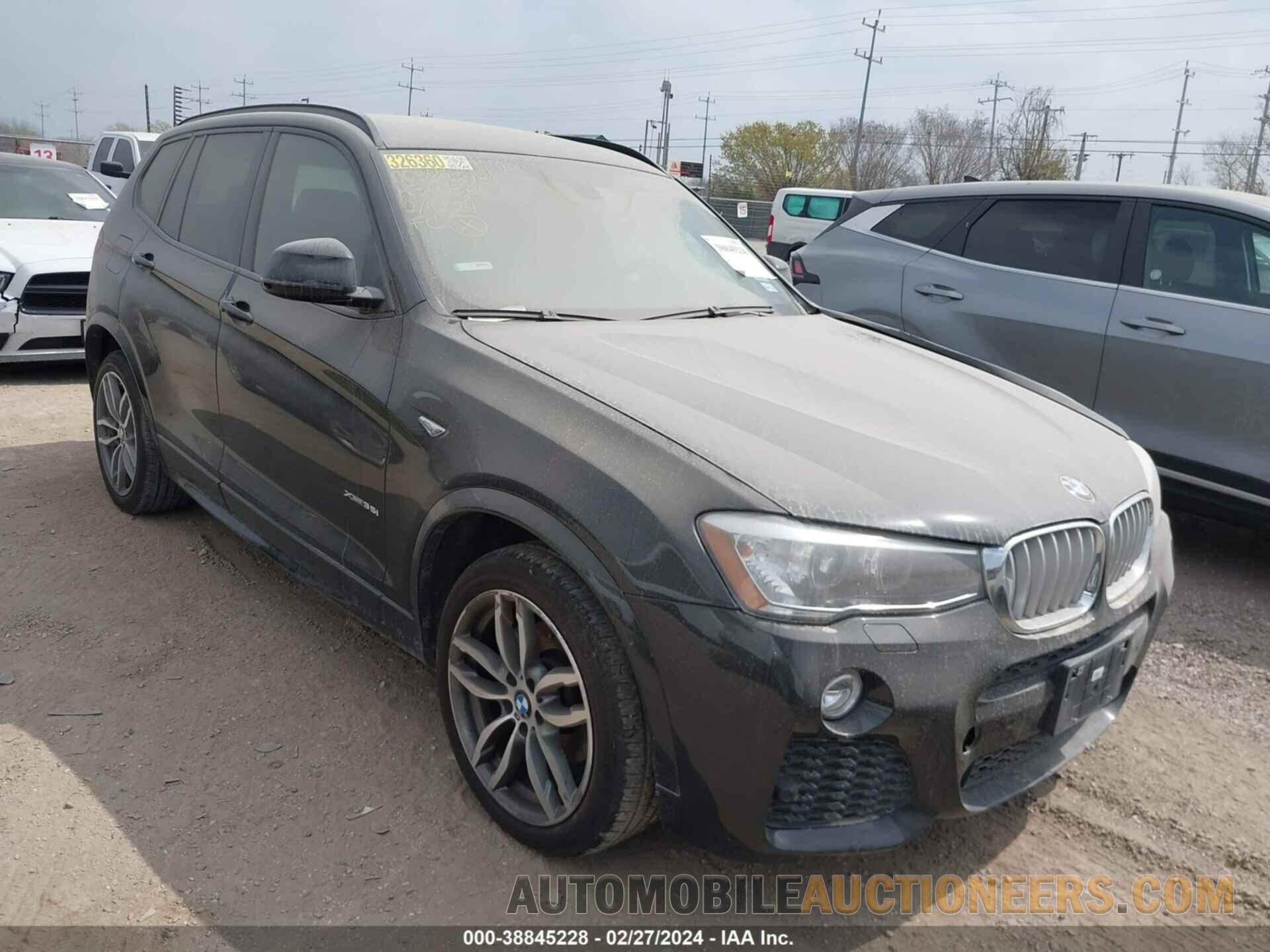 5UXWX7C56G0K36036 BMW X3 2016