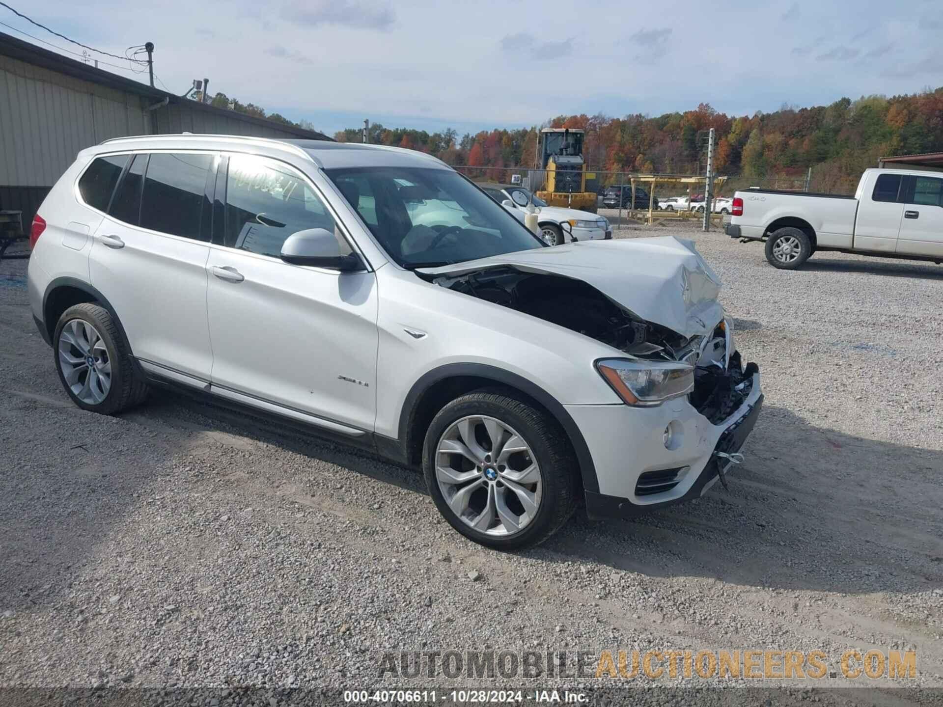 5UXWX7C56G0R16986 BMW X3 2016