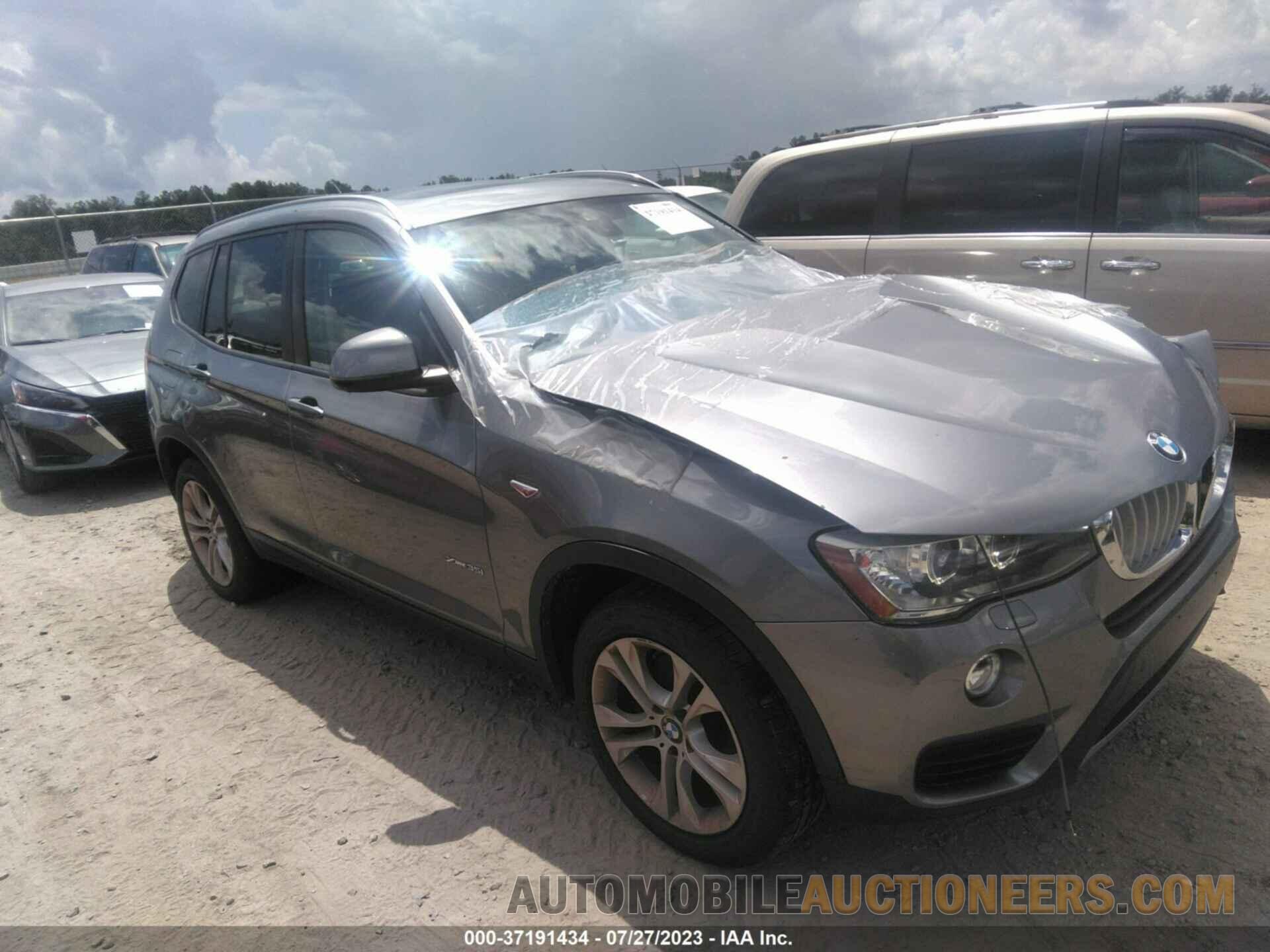 5UXWX7C56G0R17023 BMW X3 2016