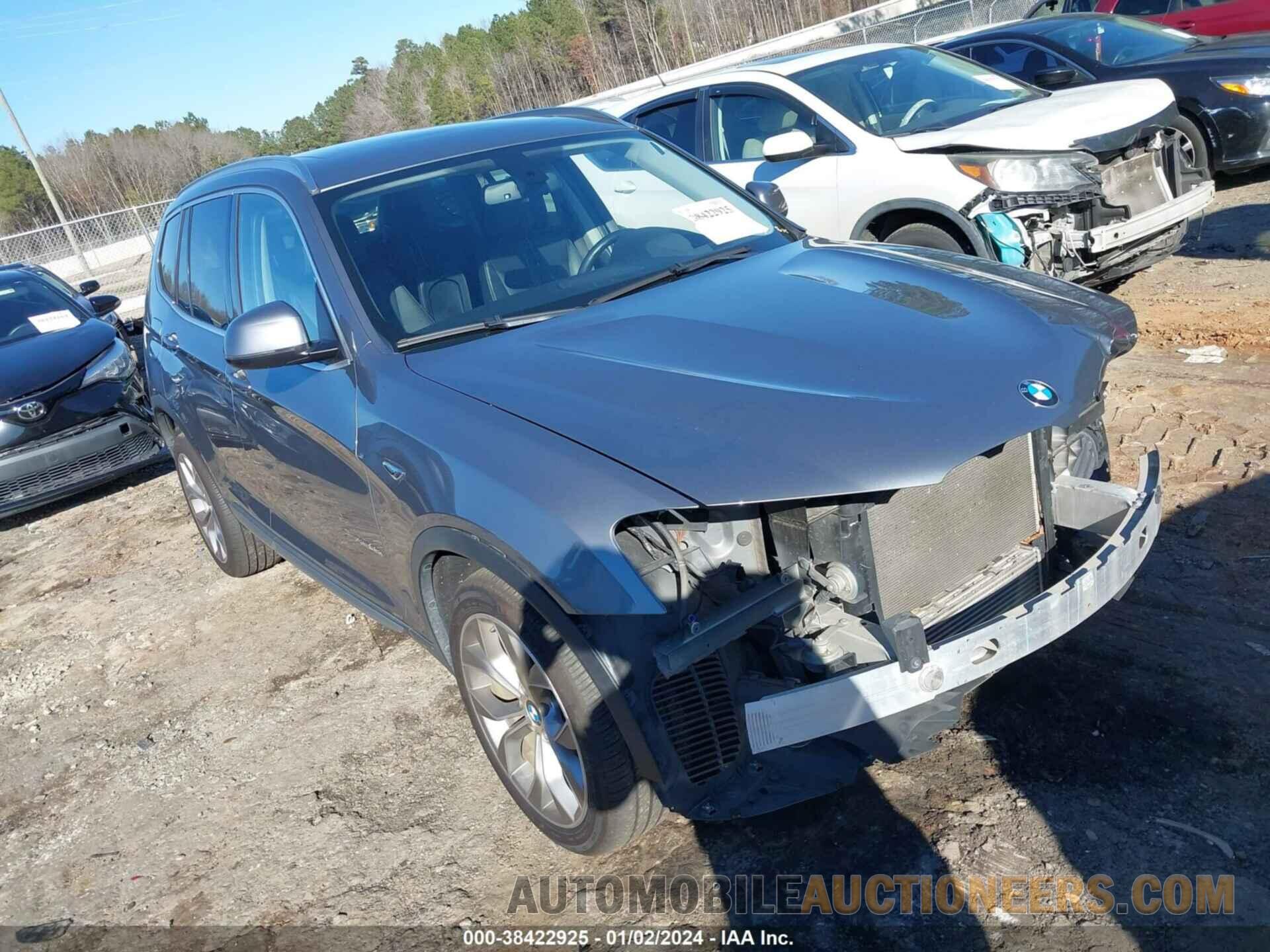 5UXWX7C56G0S15722 BMW X3 2016