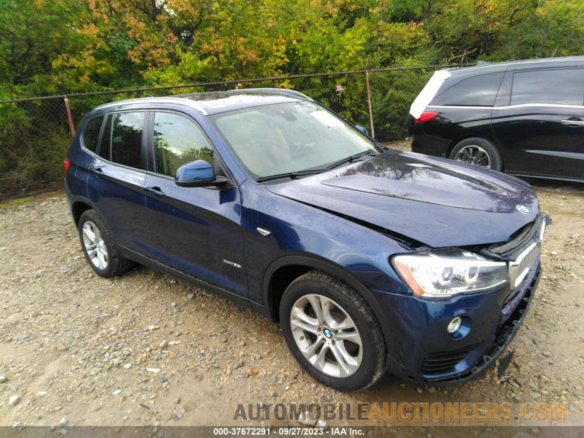 5UXWX7C56G0S16899 BMW X3 2016