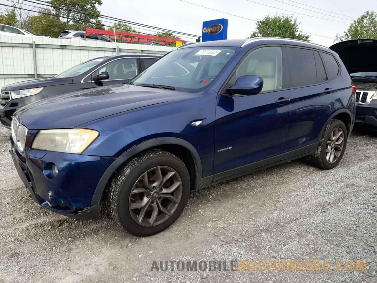 5UXWX7C57BL731000 BMW X3 2011