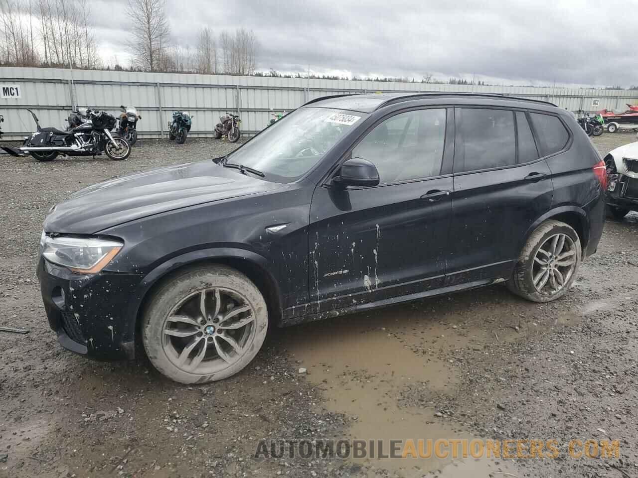 5UXWX7C57F0K34777 BMW X3 2015