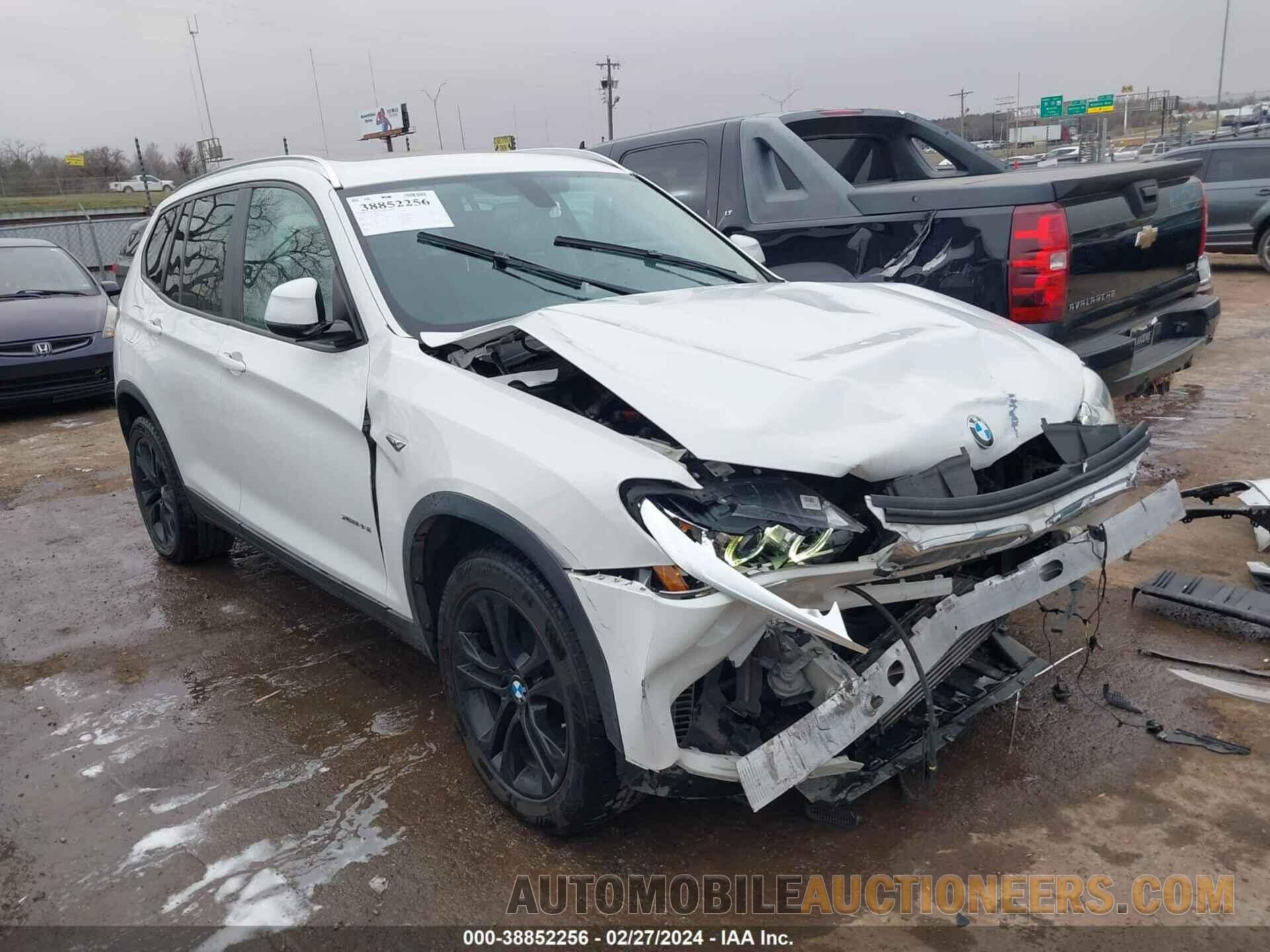 5UXWX7C57F0K34861 BMW X3 2015