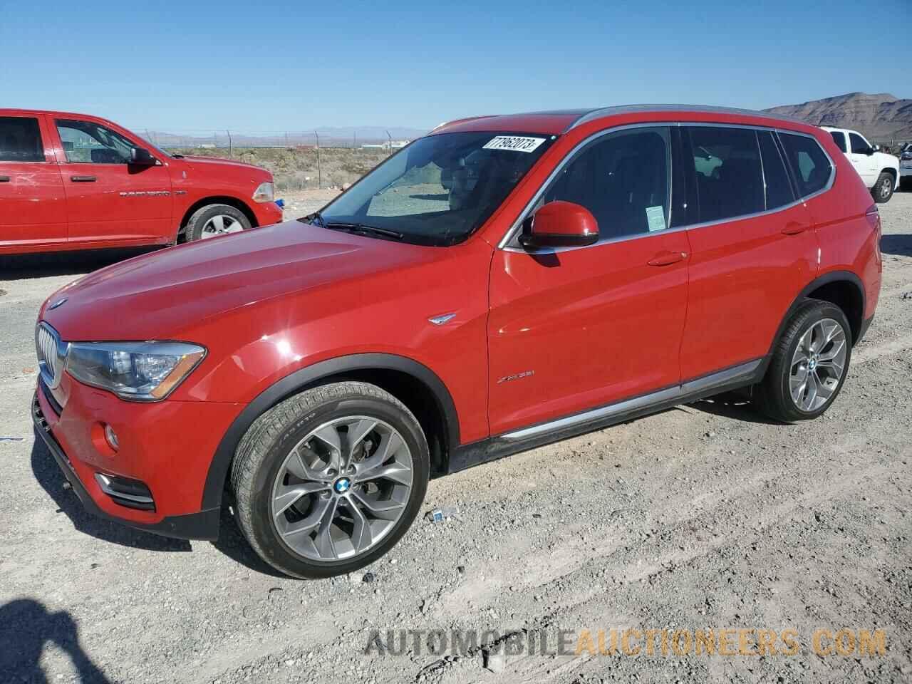 5UXWX7C57G0S17270 BMW X3 2016