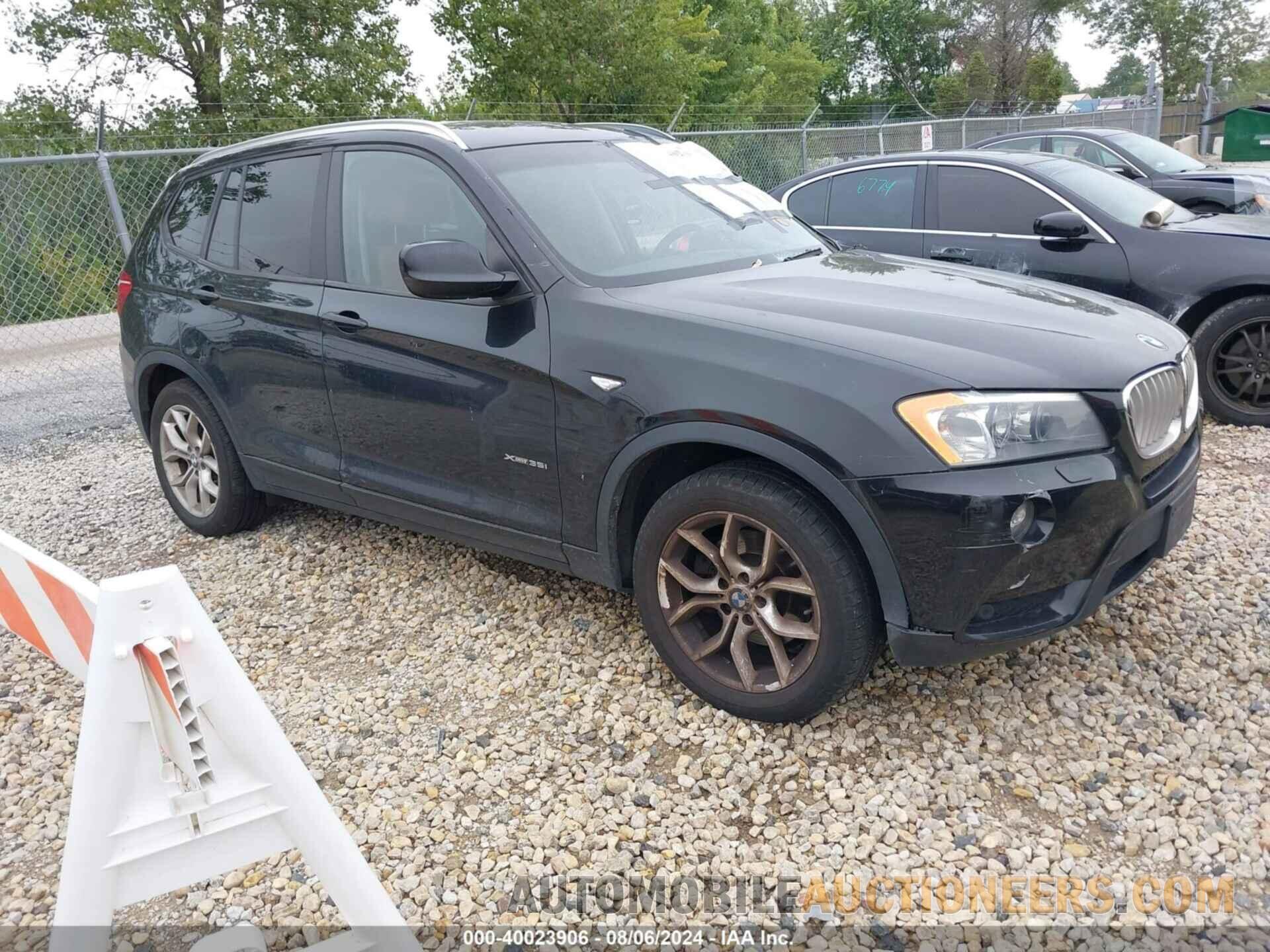 5UXWX7C58DL982949 BMW X3 2013