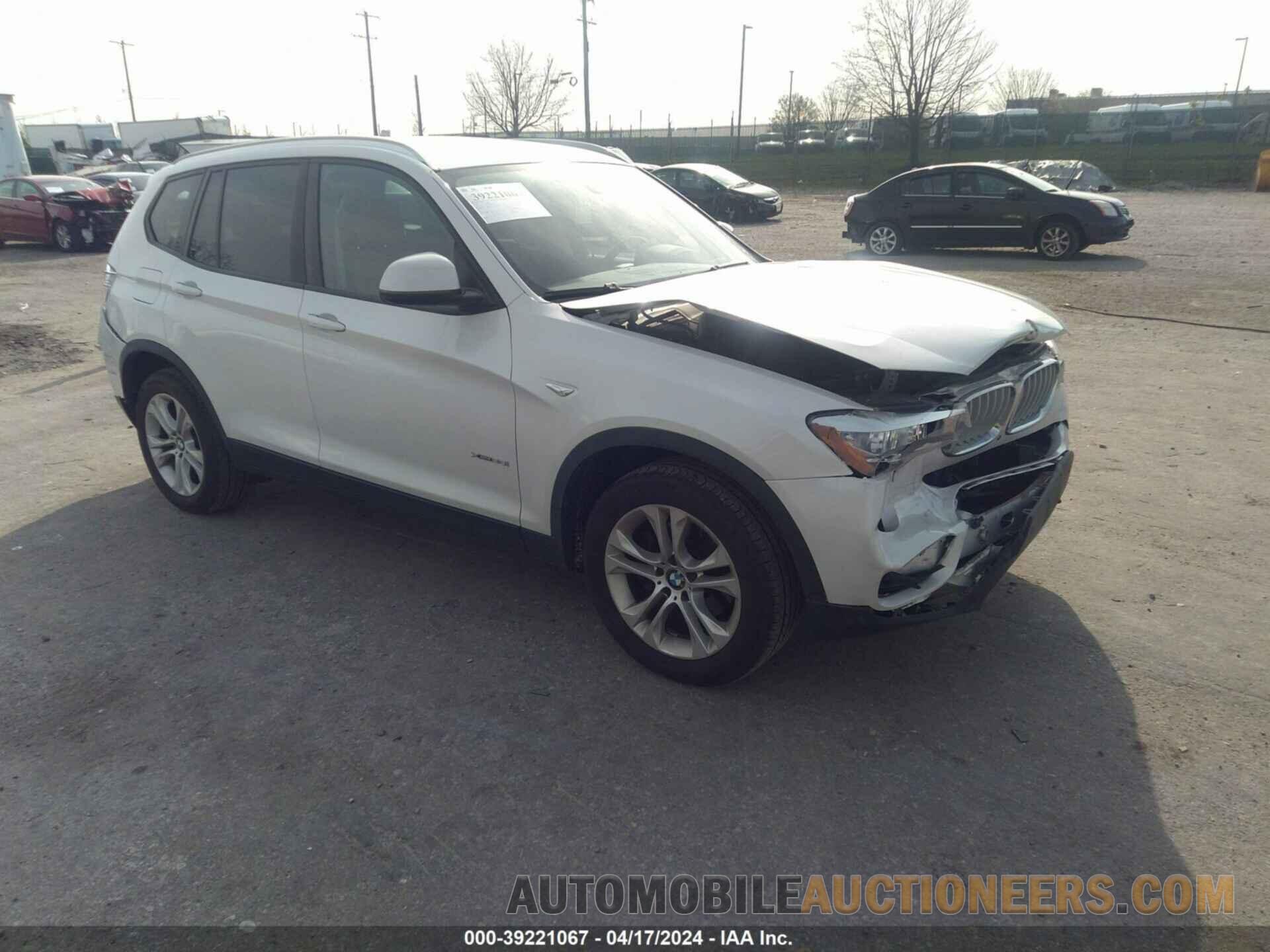 5UXWX7C58G0R17749 BMW X3 2016