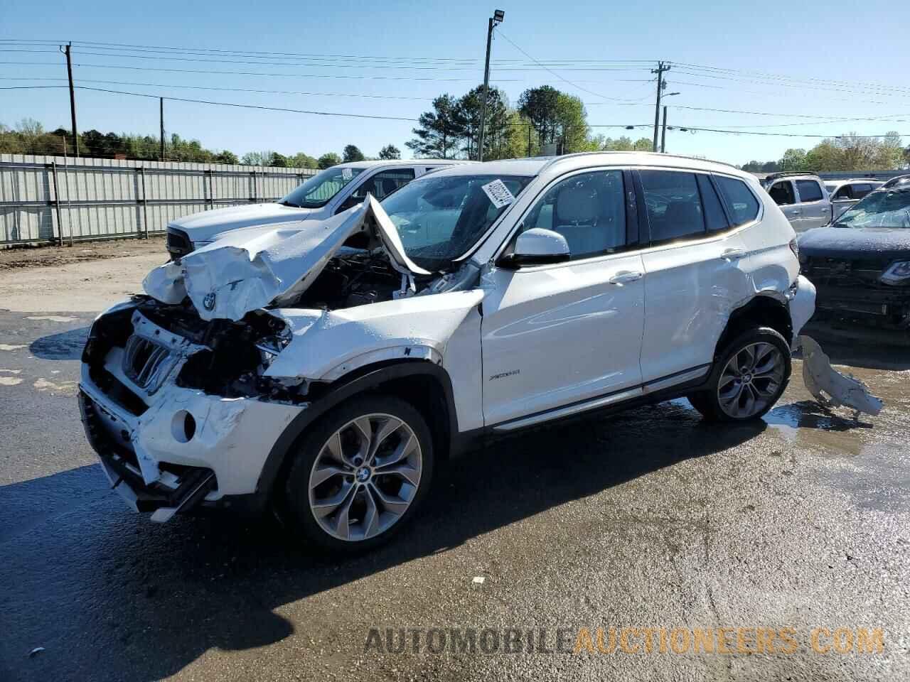 5UXWX7C58G0S15303 BMW X3 2016