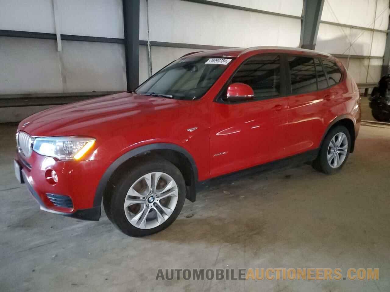 5UXWX7C58G0S16158 BMW X3 2016