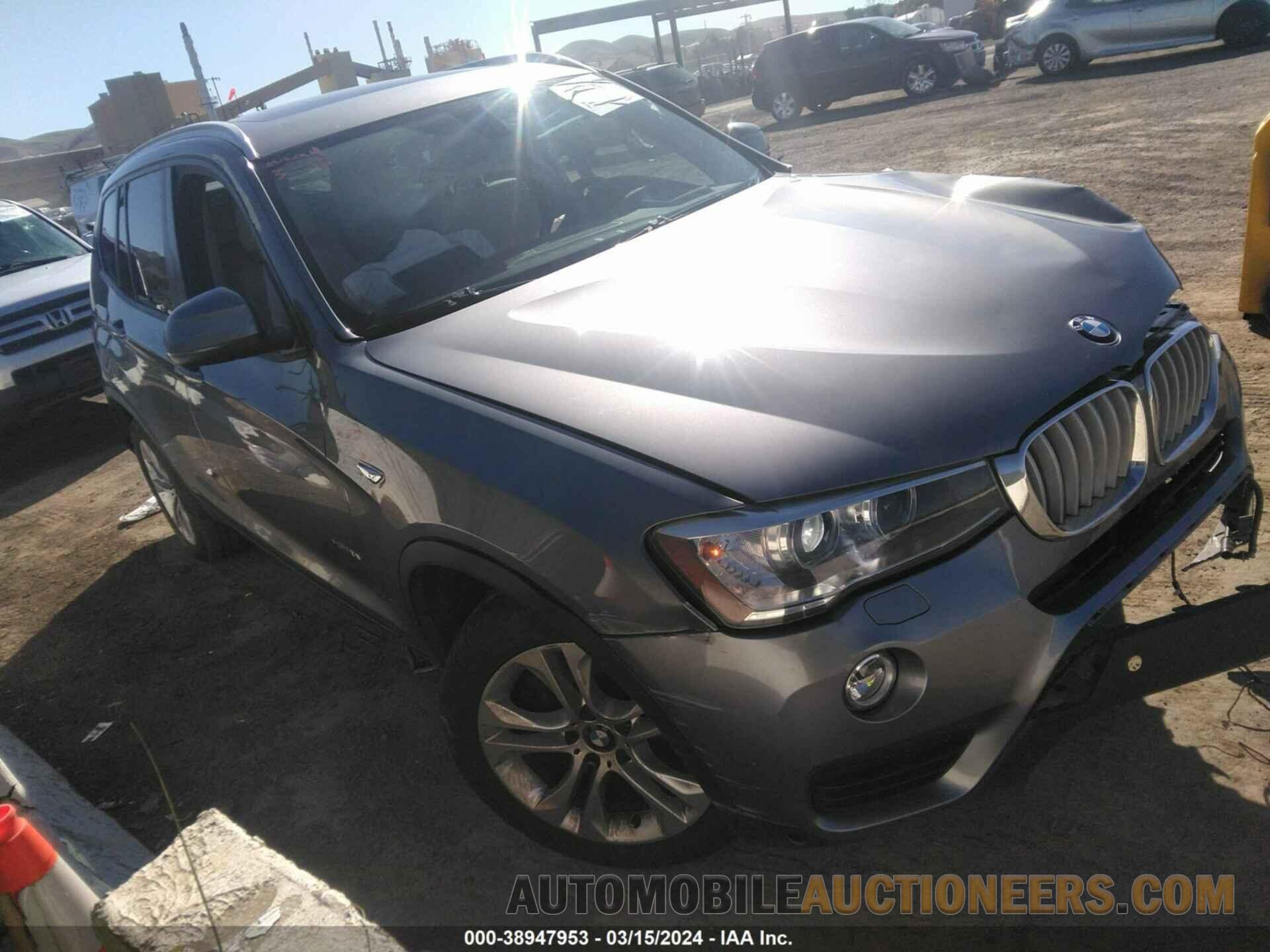 5UXWX7C58G0S16497 BMW X3 2016