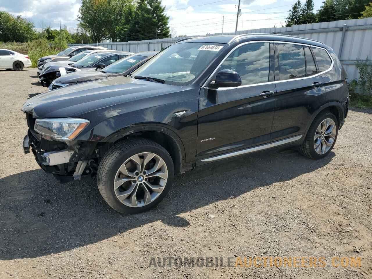 5UXWX7C58G0S17312 BMW X3 2016