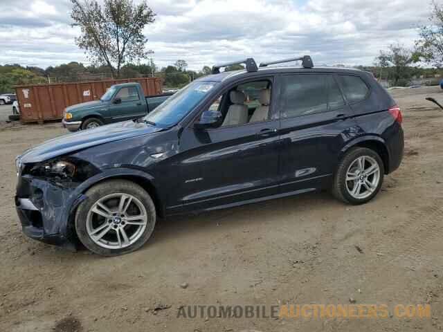 5UXWX7C59E0E76374 BMW X3 2014