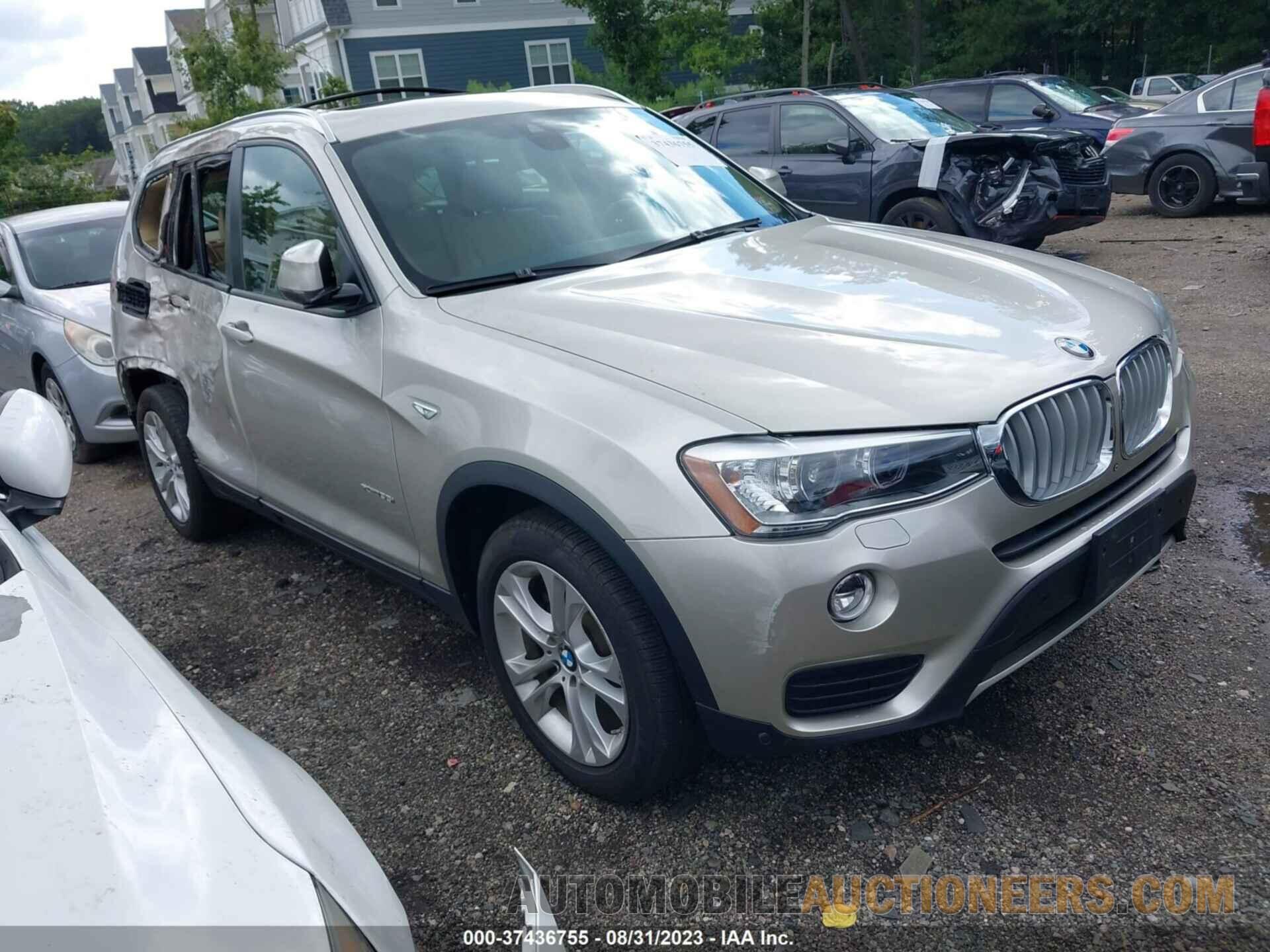 5UXWX7C59F0K32139 BMW X3 2015