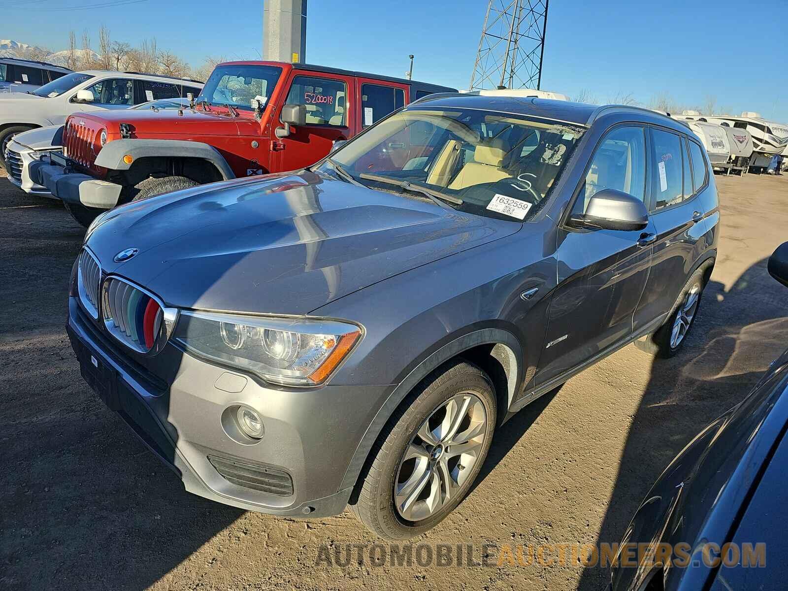 5UXWX7C59F0K34022 BMW X3 2015