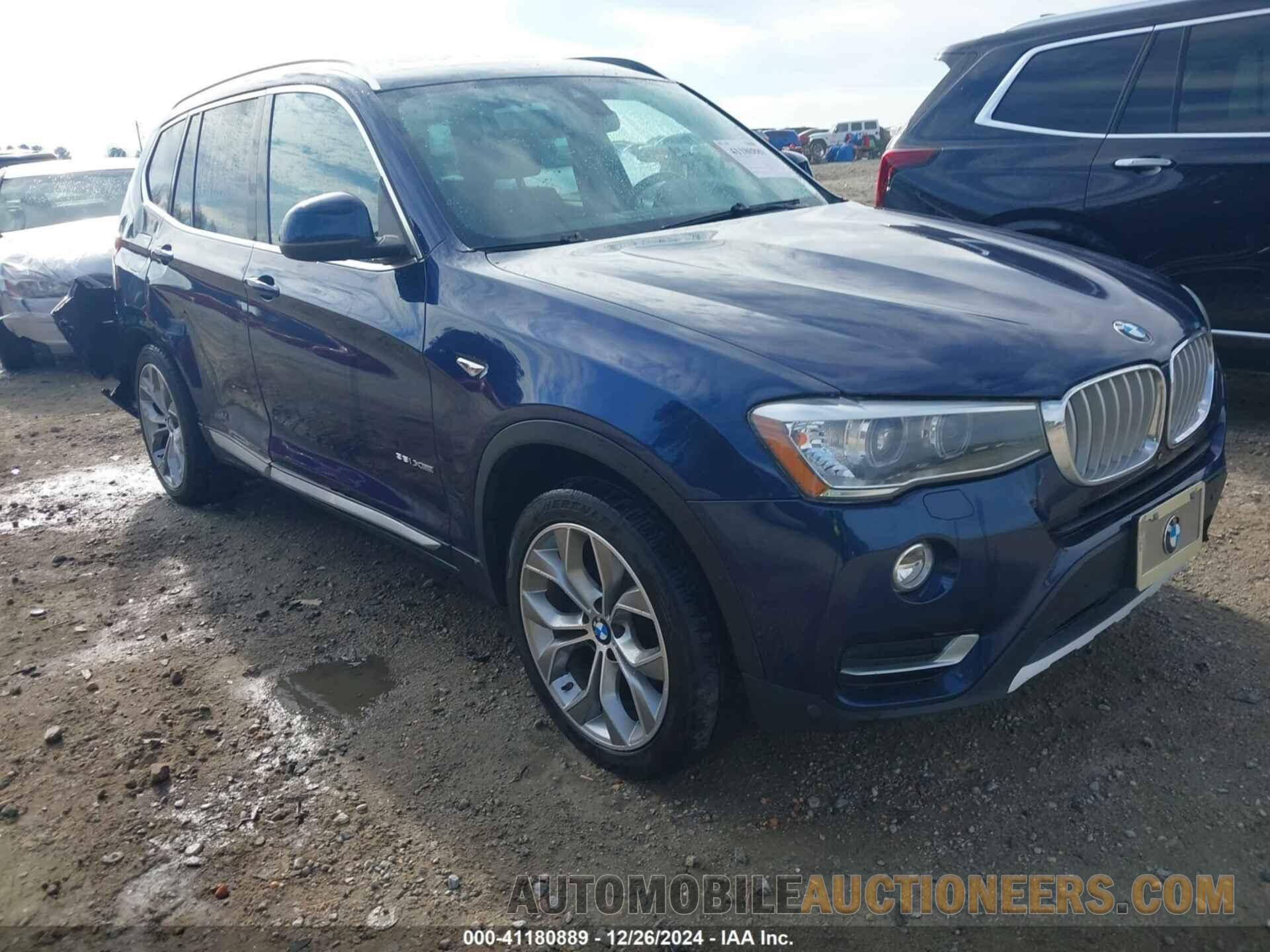 5UXWX7C59G0K36418 BMW X3 2016