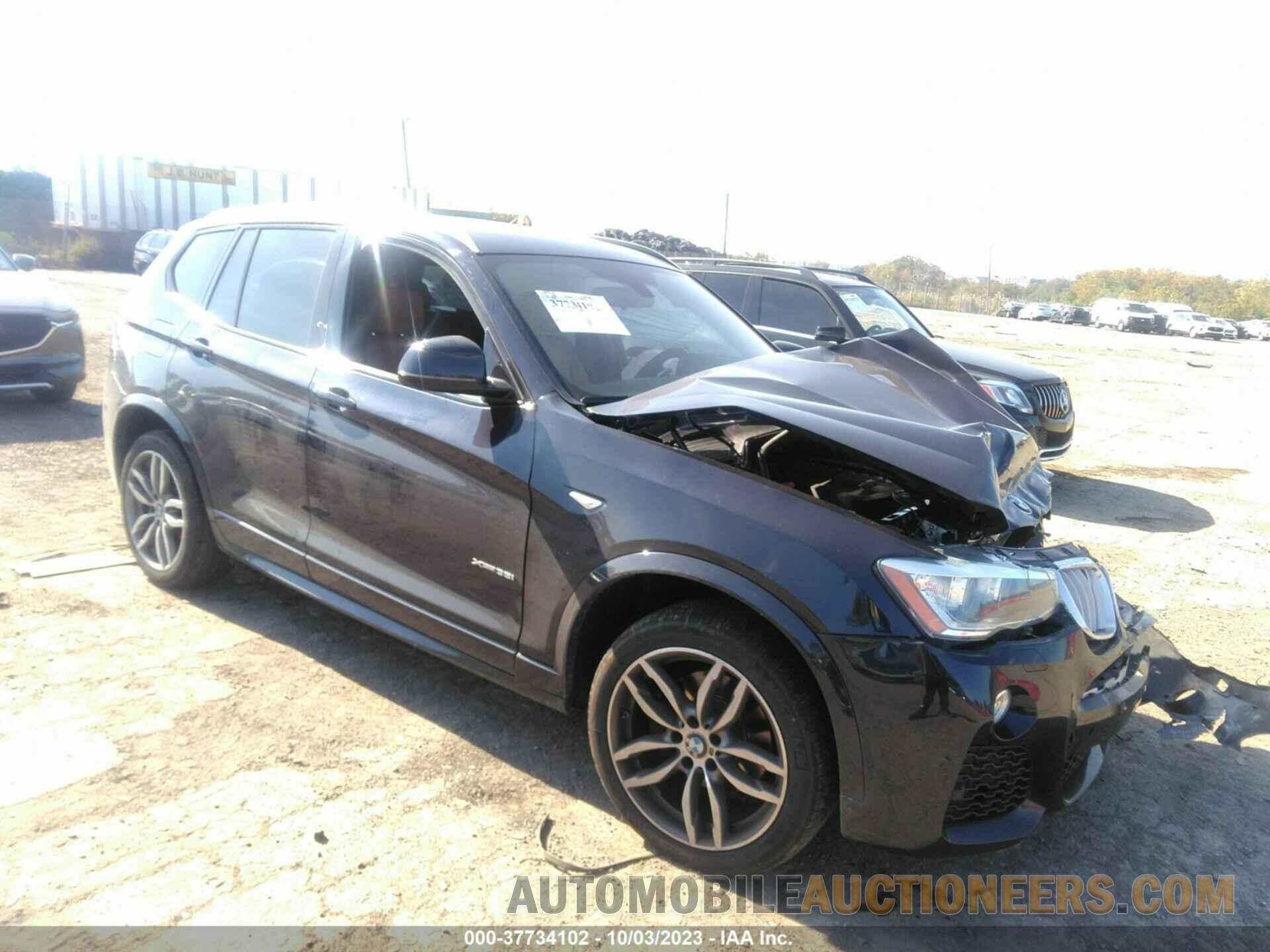 5UXWX7C59G0R16562 BMW X3 2016