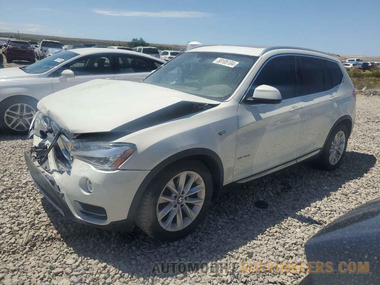 5UXWX7C59G0R17033 BMW X3 2016