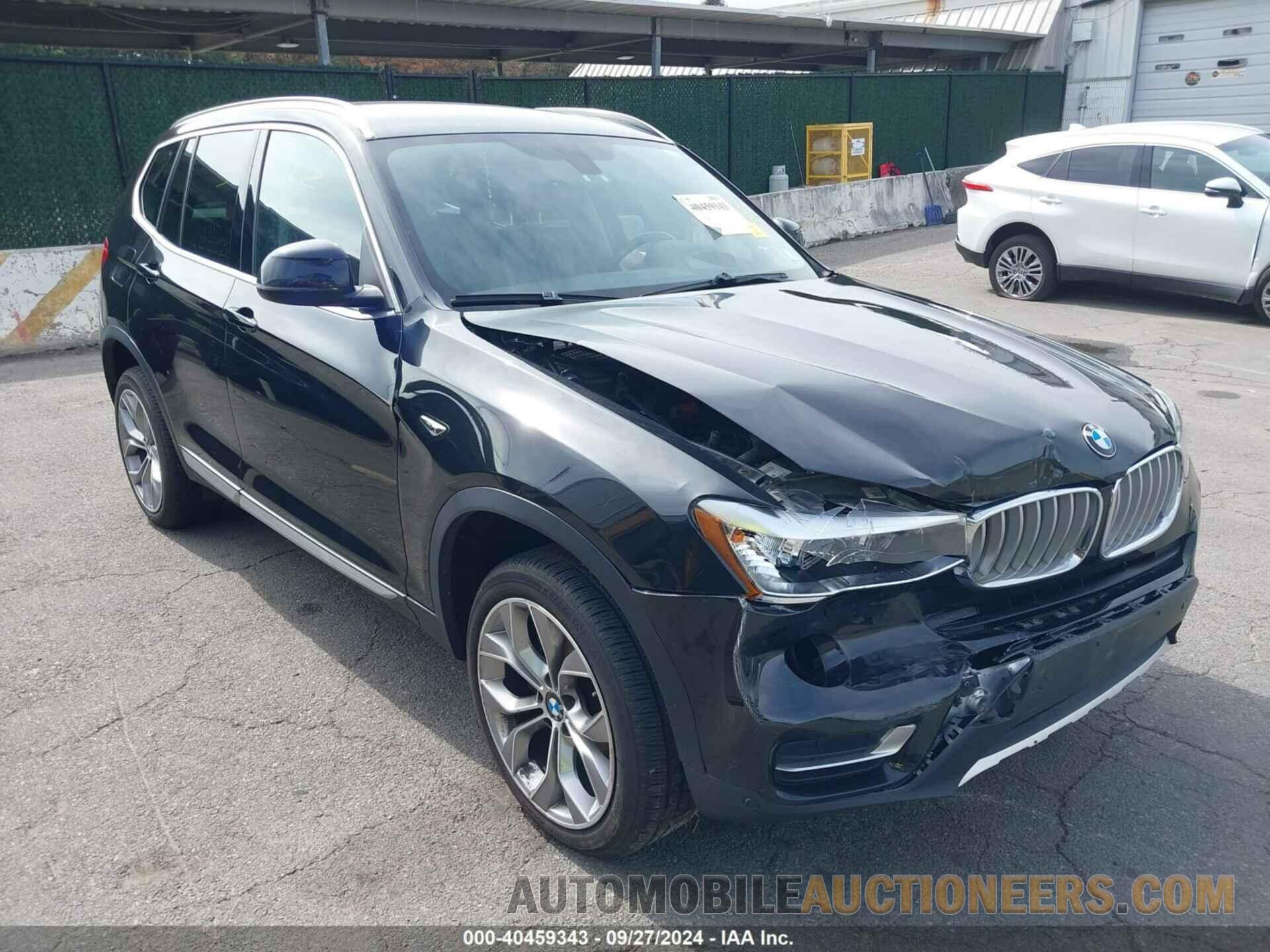 5UXWX7C59G0R17906 BMW X3 2016