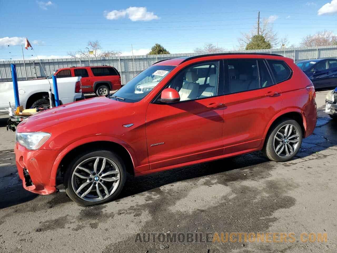 5UXWX7C59G0R18392 BMW X3 2016