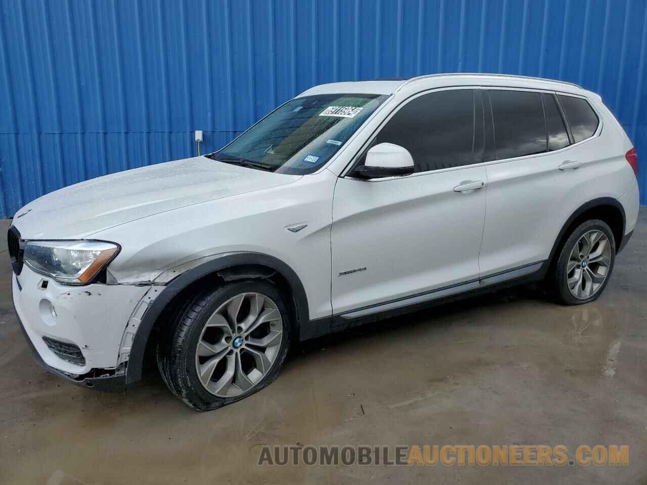 5UXWX7C59G0S16458 BMW X3 2016