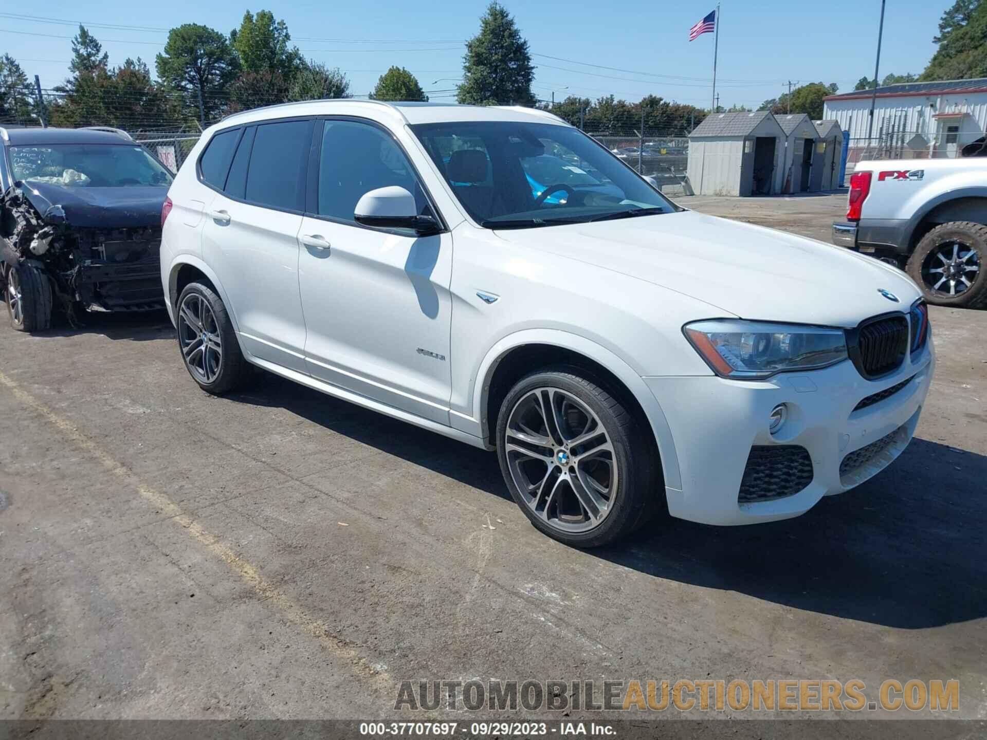 5UXWX7C59G0S16556 BMW X3 2016