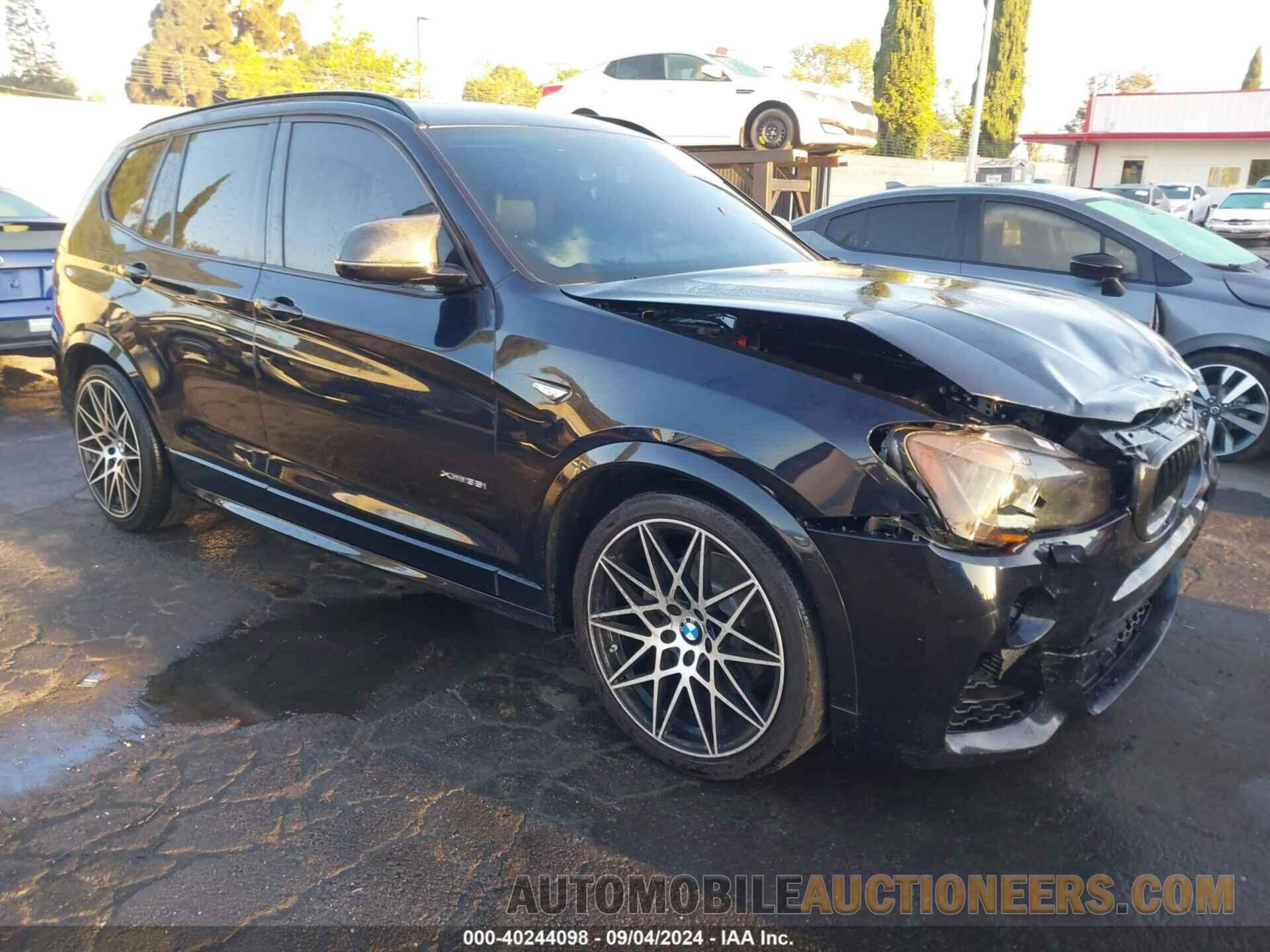 5UXWX7C59G0S16864 BMW X3 2016