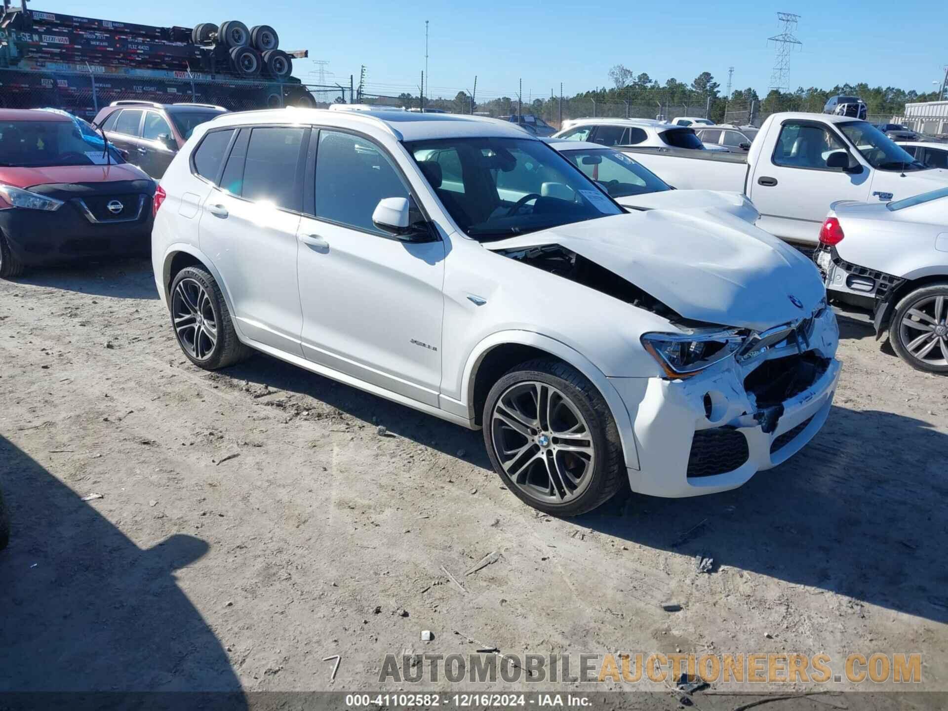 5UXWX7C59H0S18499 BMW X3 2017