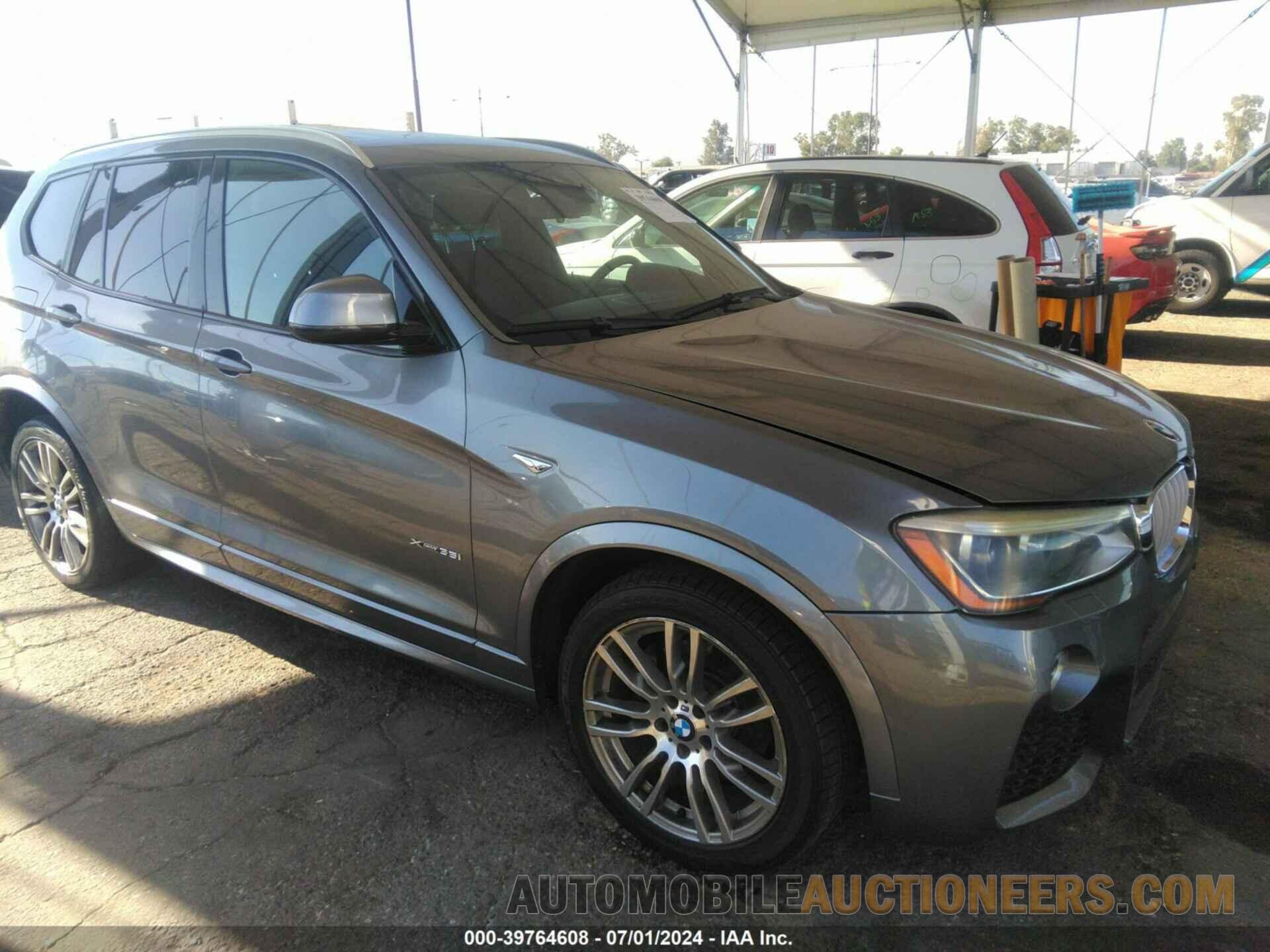 5UXWX7C59H0U39701 BMW X3 2017