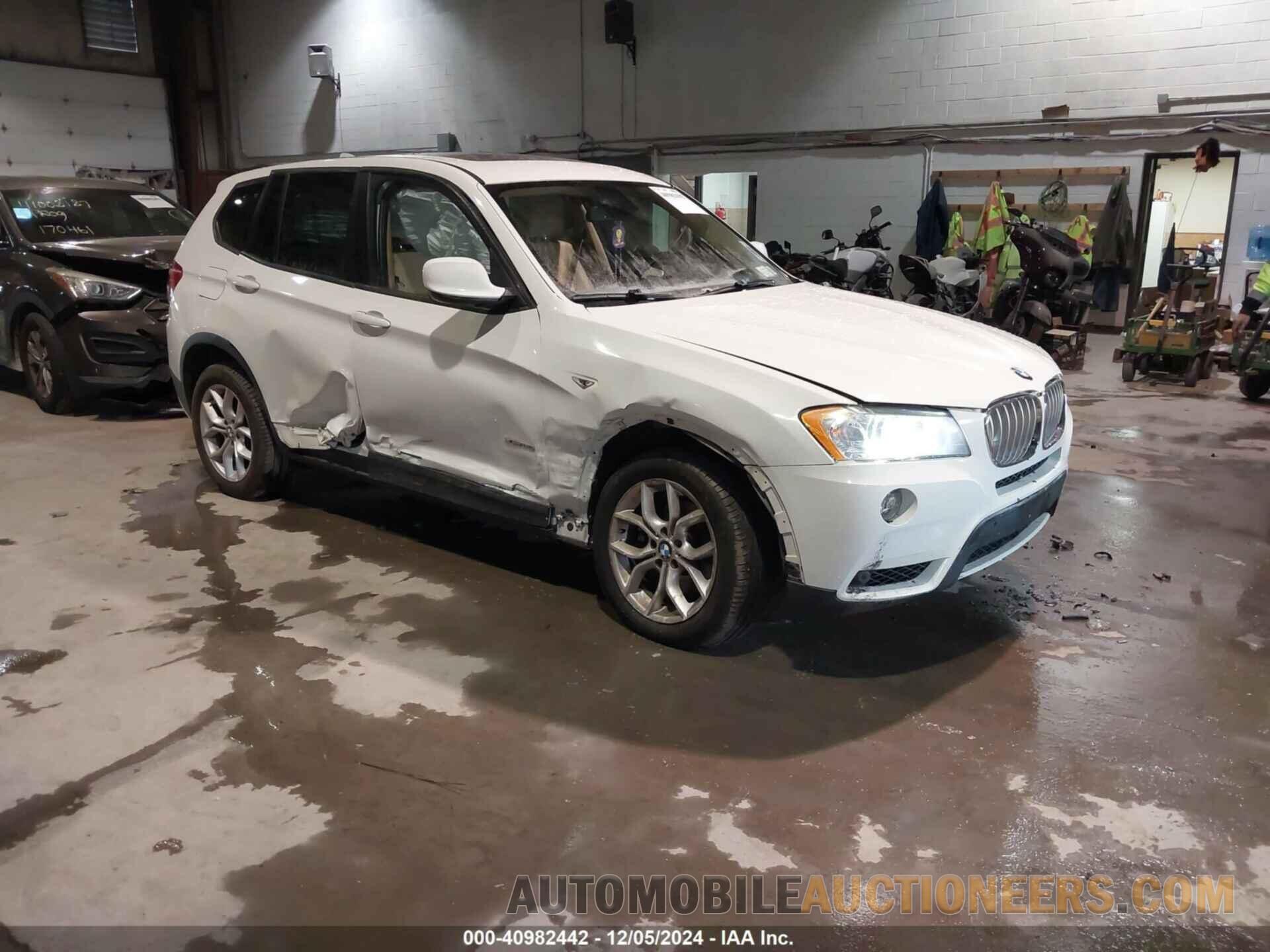 5UXWX7C5XDL978644 BMW X3 2013