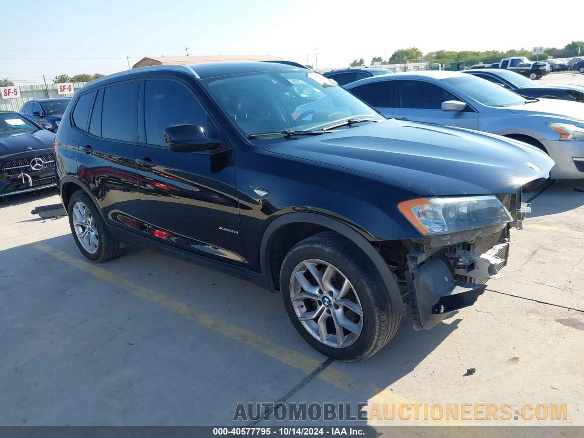 5UXWX7C5XDL978840 BMW X3 2013