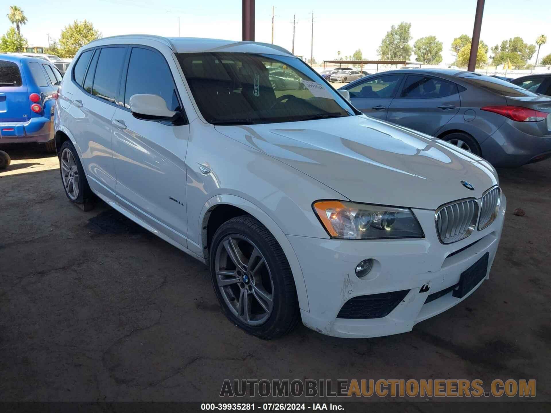 5UXWX7C5XEL984932 BMW X3 2014