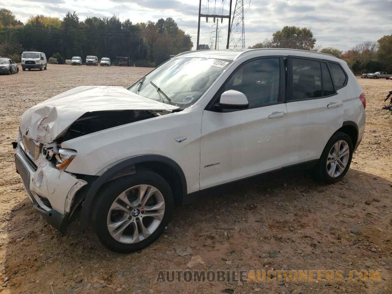 5UXWX7C5XF0K31467 BMW X3 2015